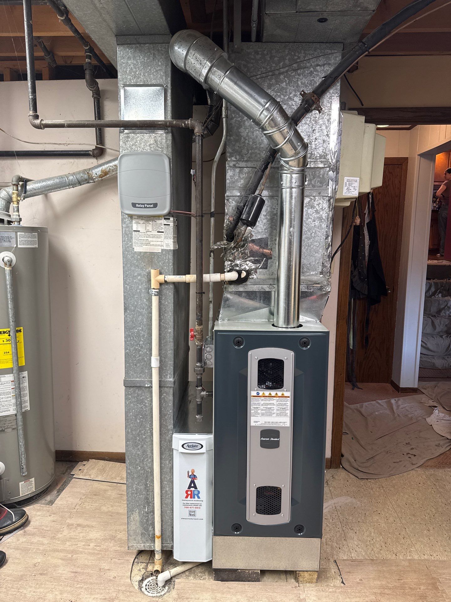 Furnace Installation using American Standard by Always Ready Repair