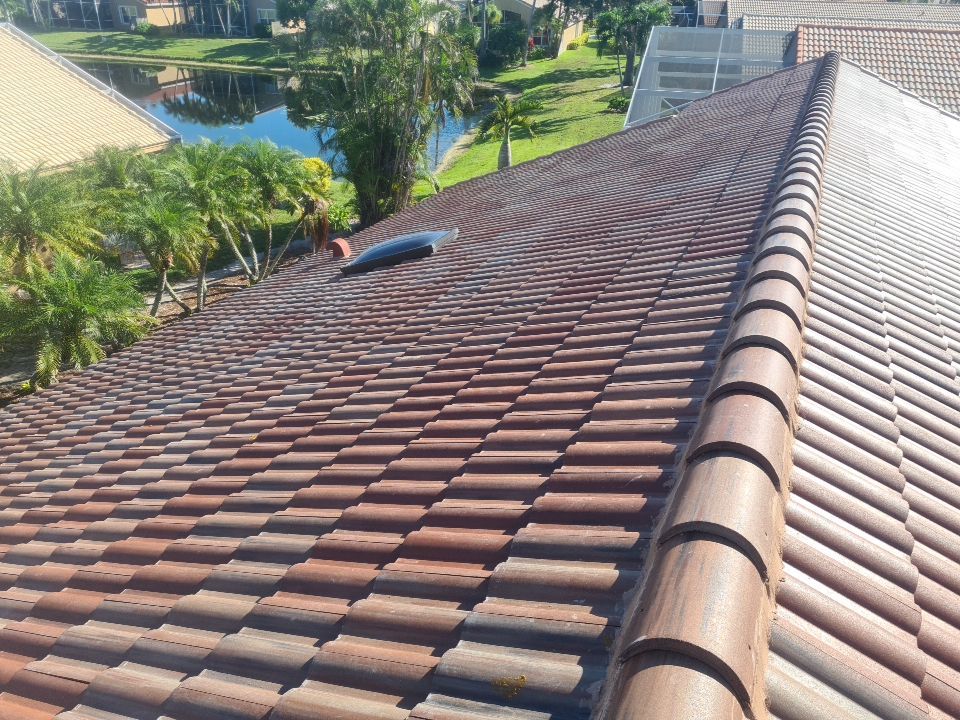 Residential Roofing Installation using Eagle Roofing Tile by BLUES BROTHERS ROOFING