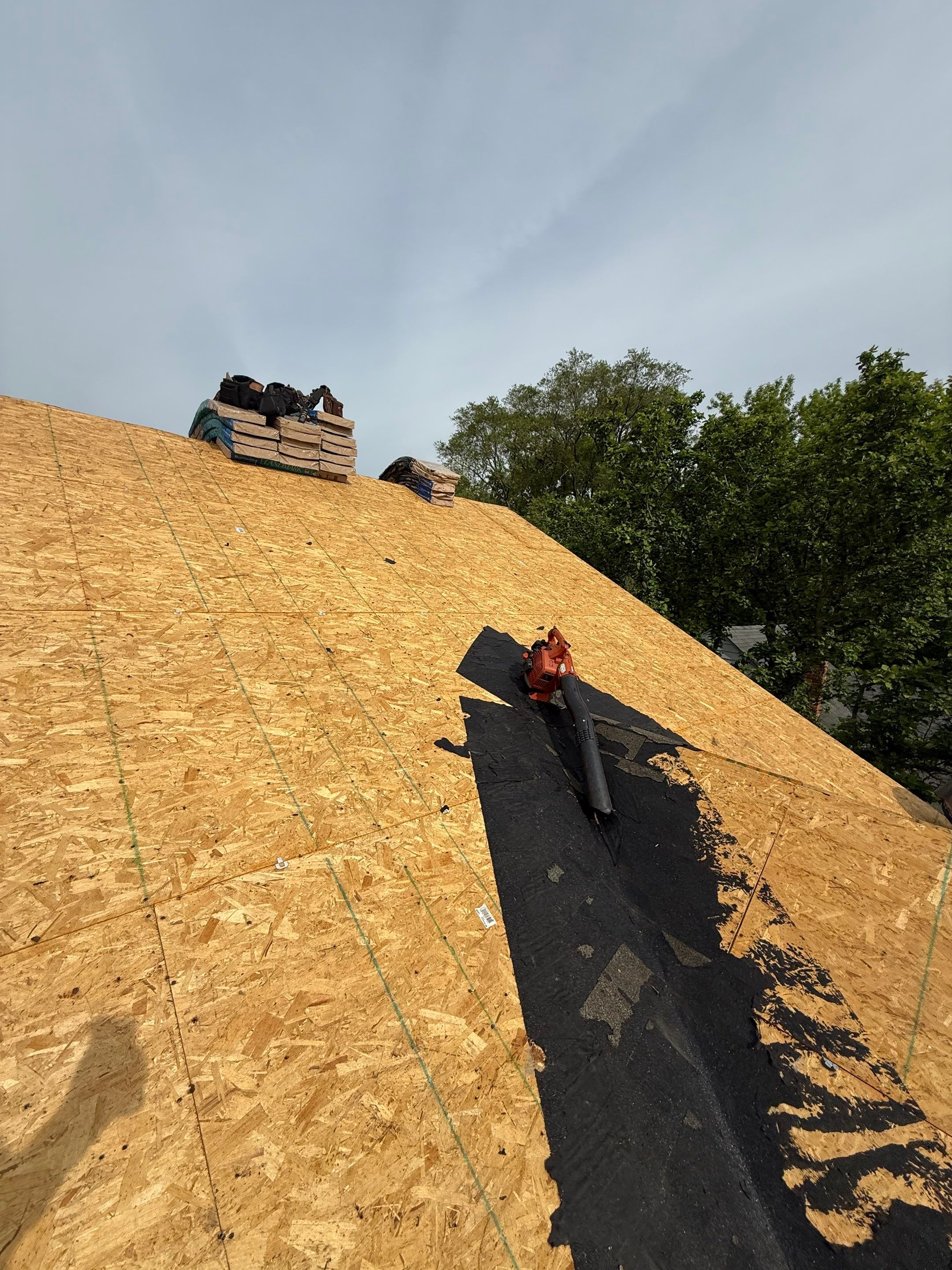 Project in Berkley by Eave Roofing