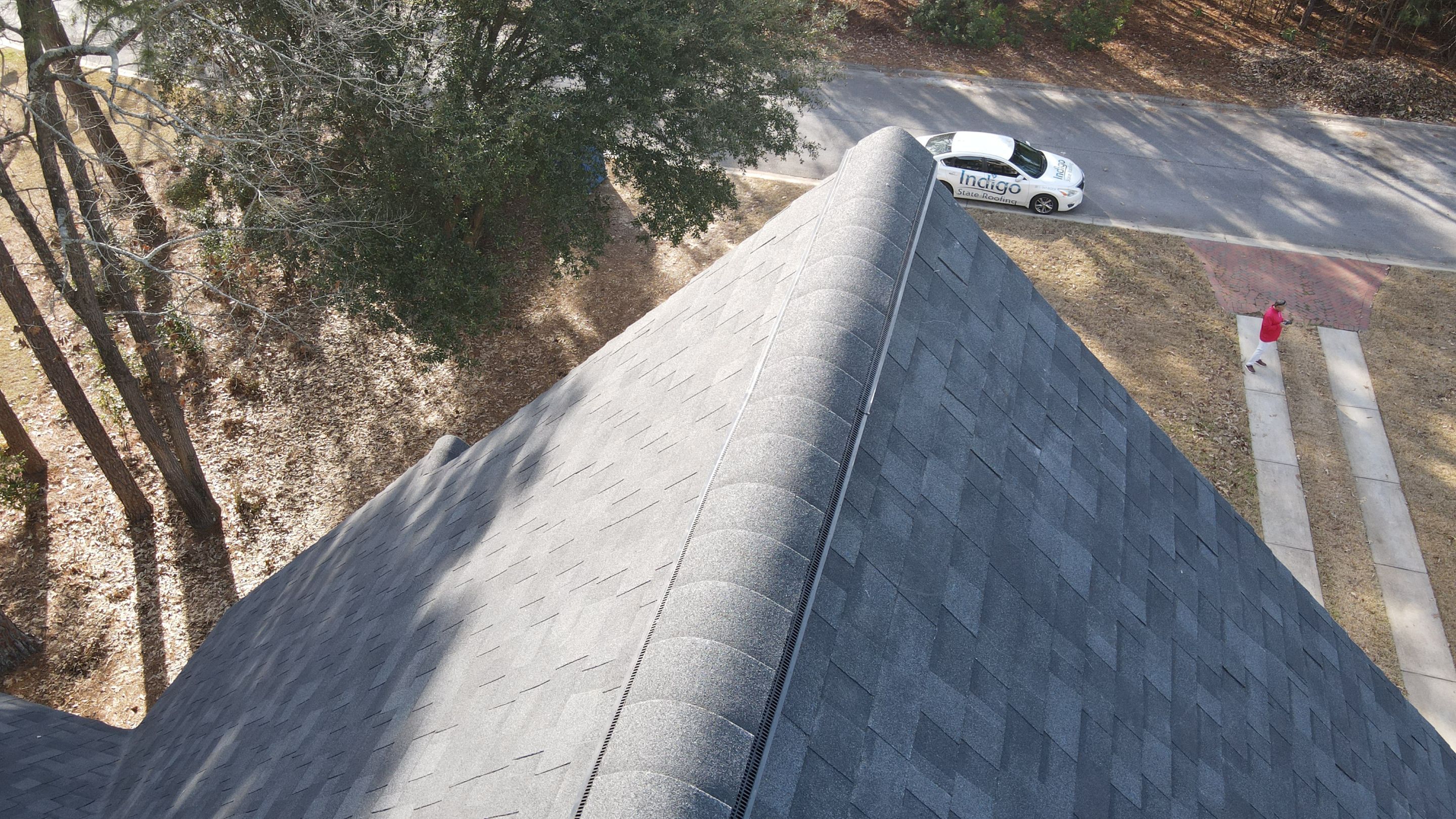 Residential Roofing Installation using Owens Corning Duration Williamsbur Gray by Indigo State Roofing