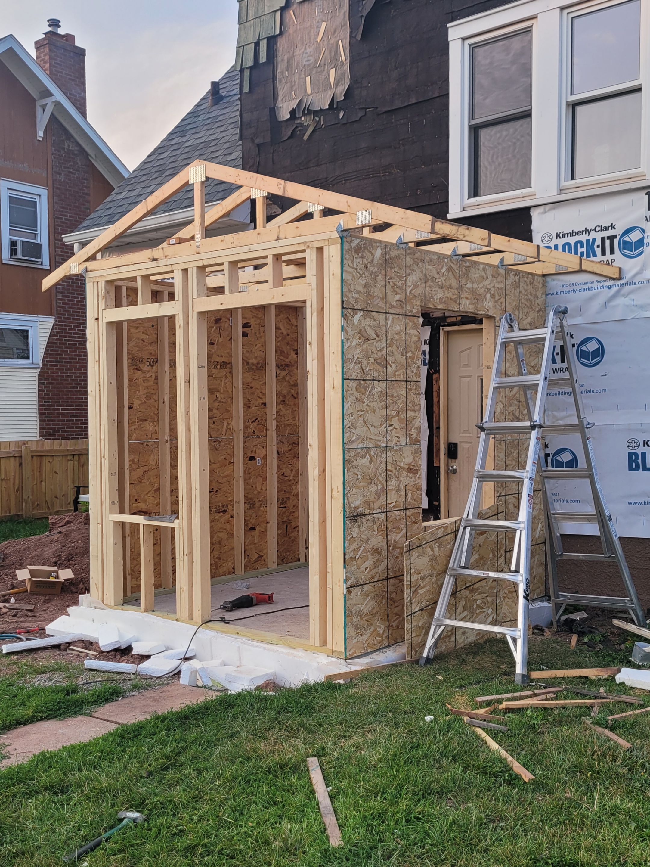 Mudroom Addition & Siding by Anchor North Property Services
