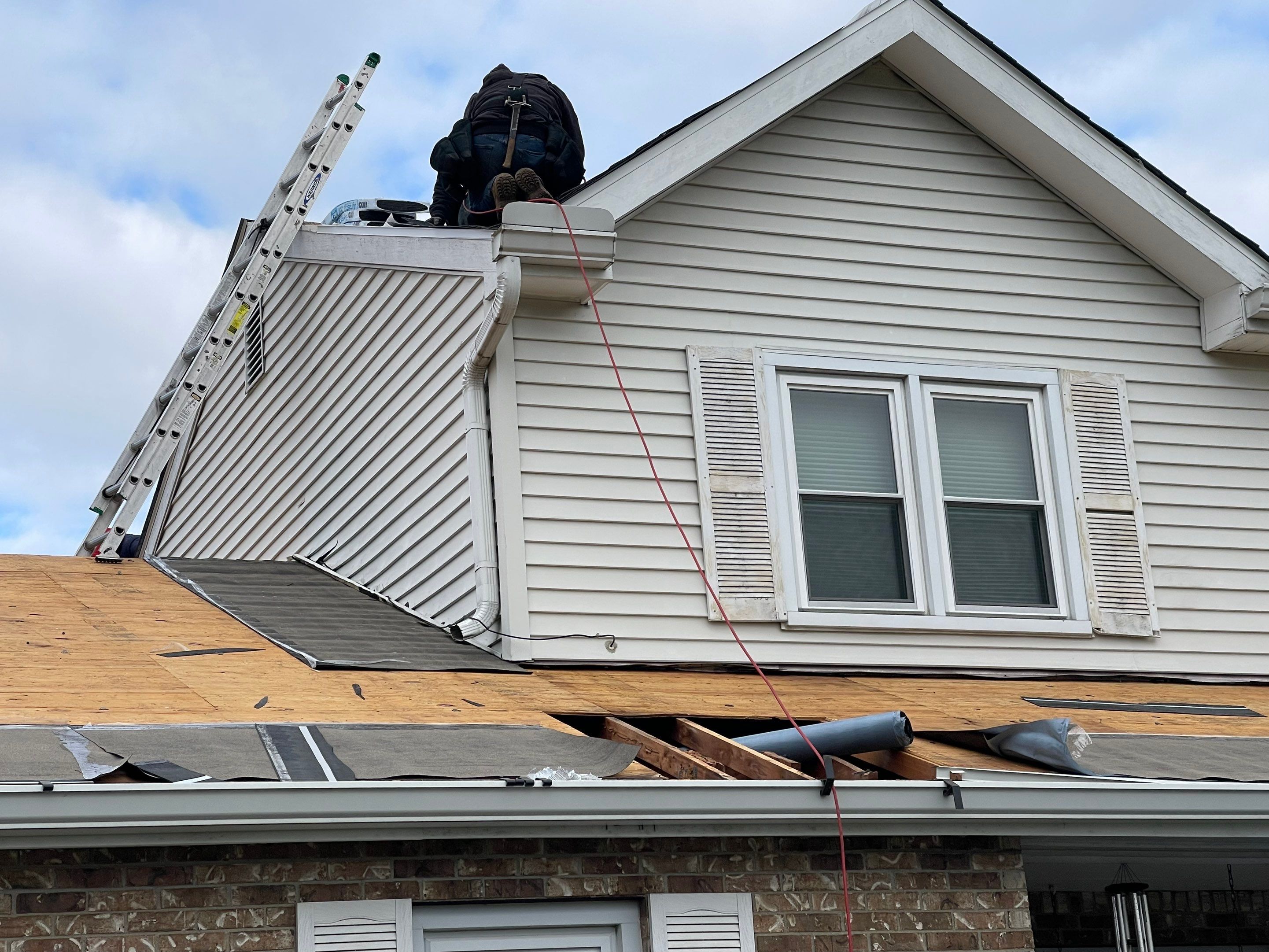 Ready for Solar!  Residential Roofing Installation using IKO dimensional shingles by SOS Home Ohio 