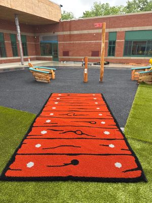 Playground Grass in Westfield, IN