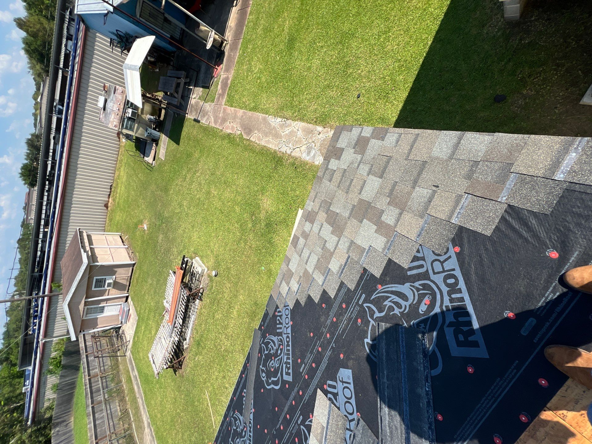 Residential Roofing Installation using Owen's Corning Duration (Lifetime) Shingles by Roof Repair Company
