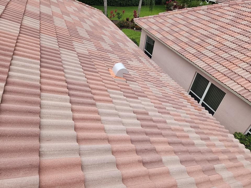 Concrete Tile Roof Repair using Concrete Roof Tile by Aastro Roofing
