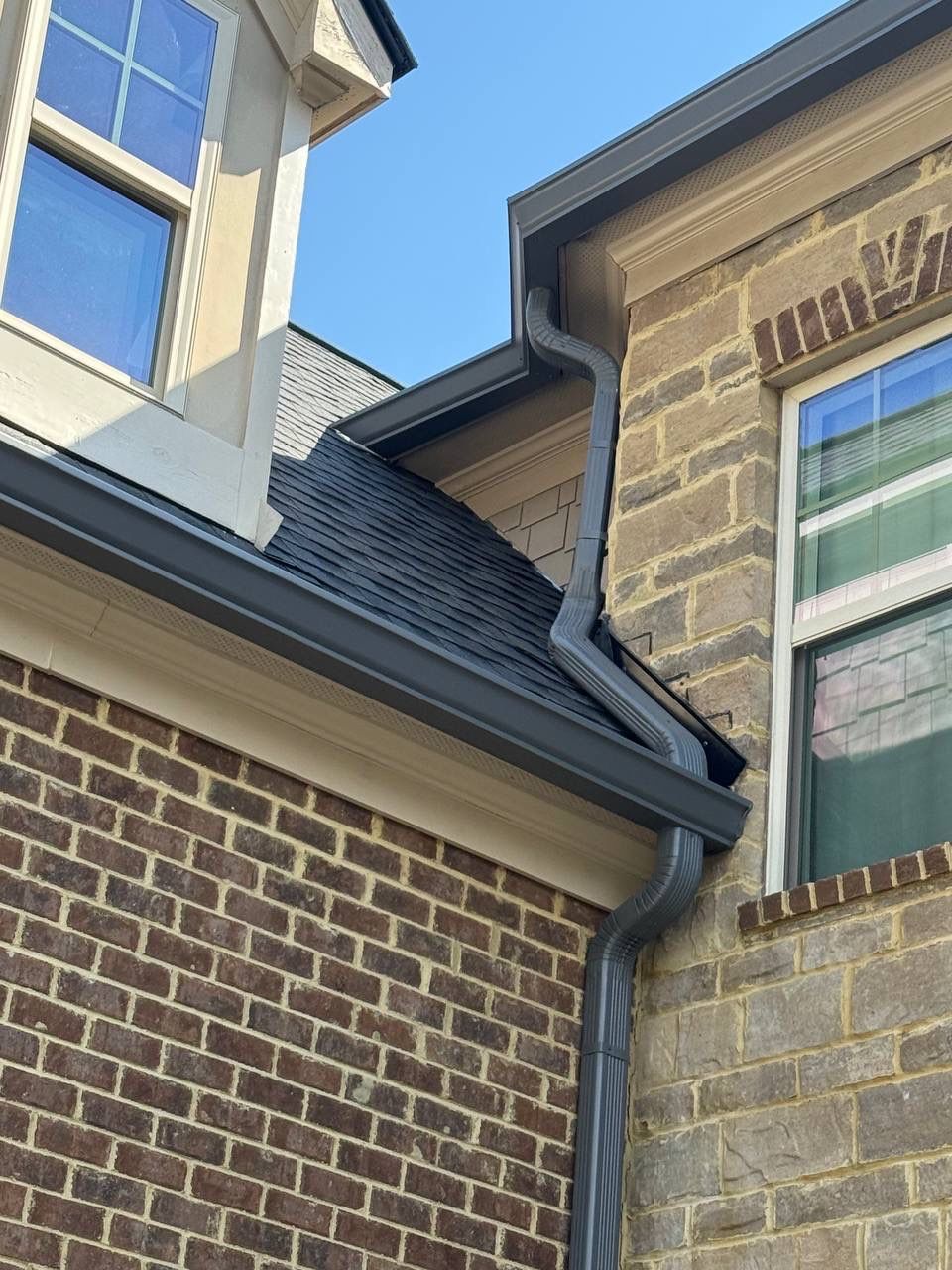 Whitney Landing Gutter System Replacement by Dom Roofing & Restoration