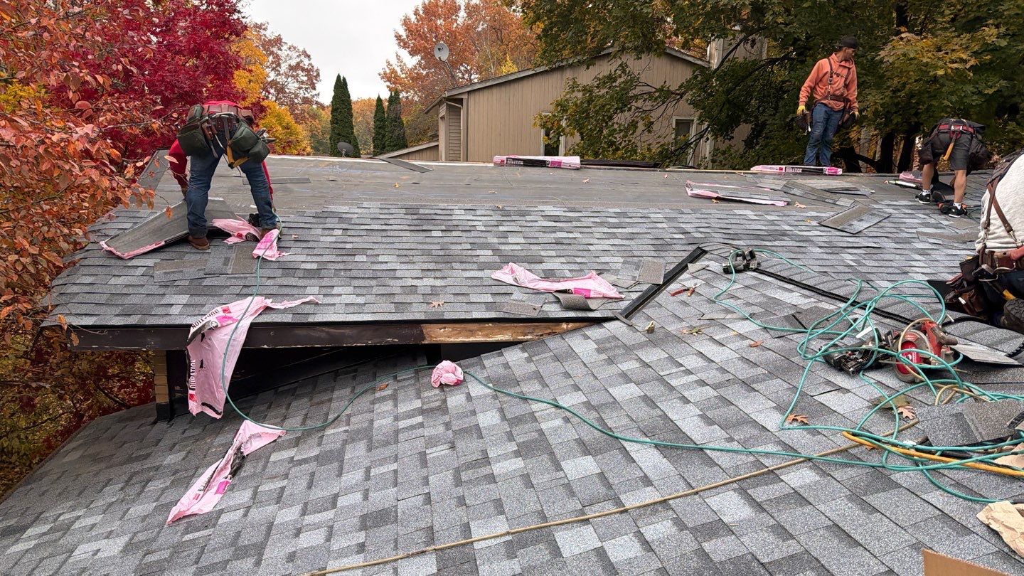 Roof Replacement using Owens Corning Slatestone Gray by 180 Contractors