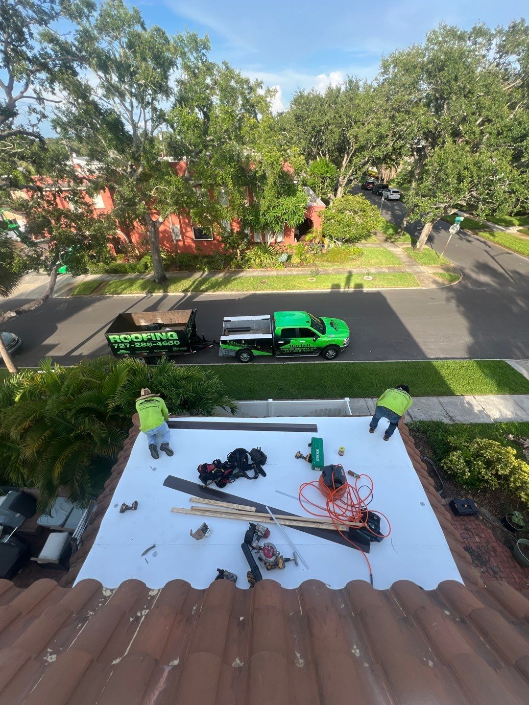 Project in St. Petersburg 33704 by Mitchell Roofing Company LLC 