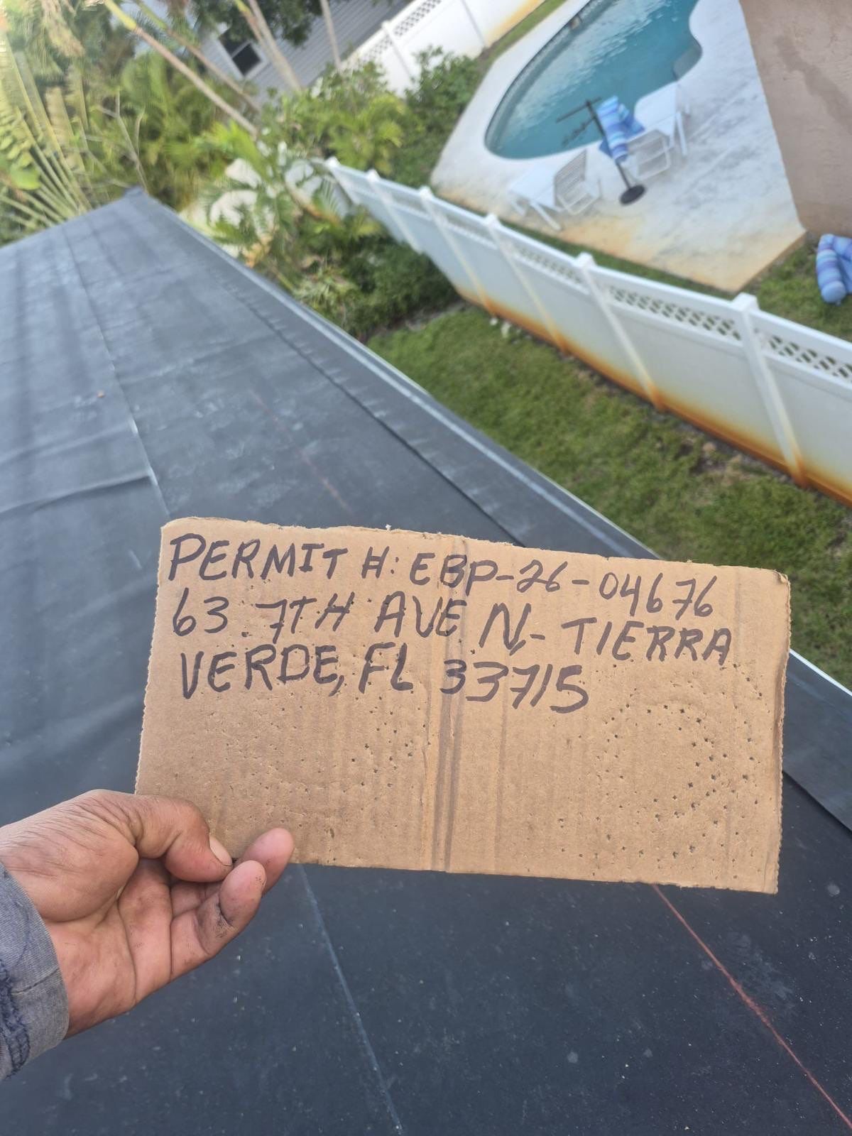 Project in Tierra Verde 33715 by Mitchell Roofing Company LLC 