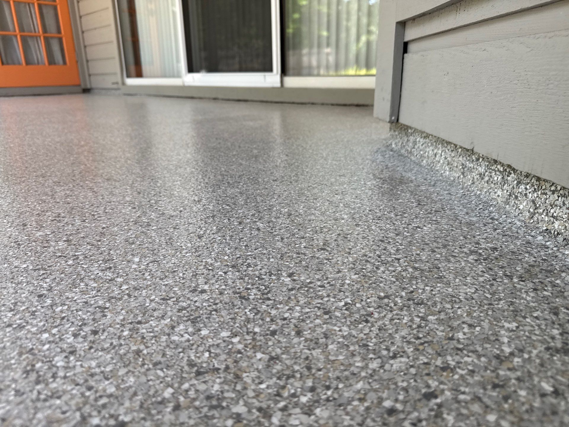 Porch Project in Gainesville, FL in Mount Everest by Cross Creek Concrete Coatings