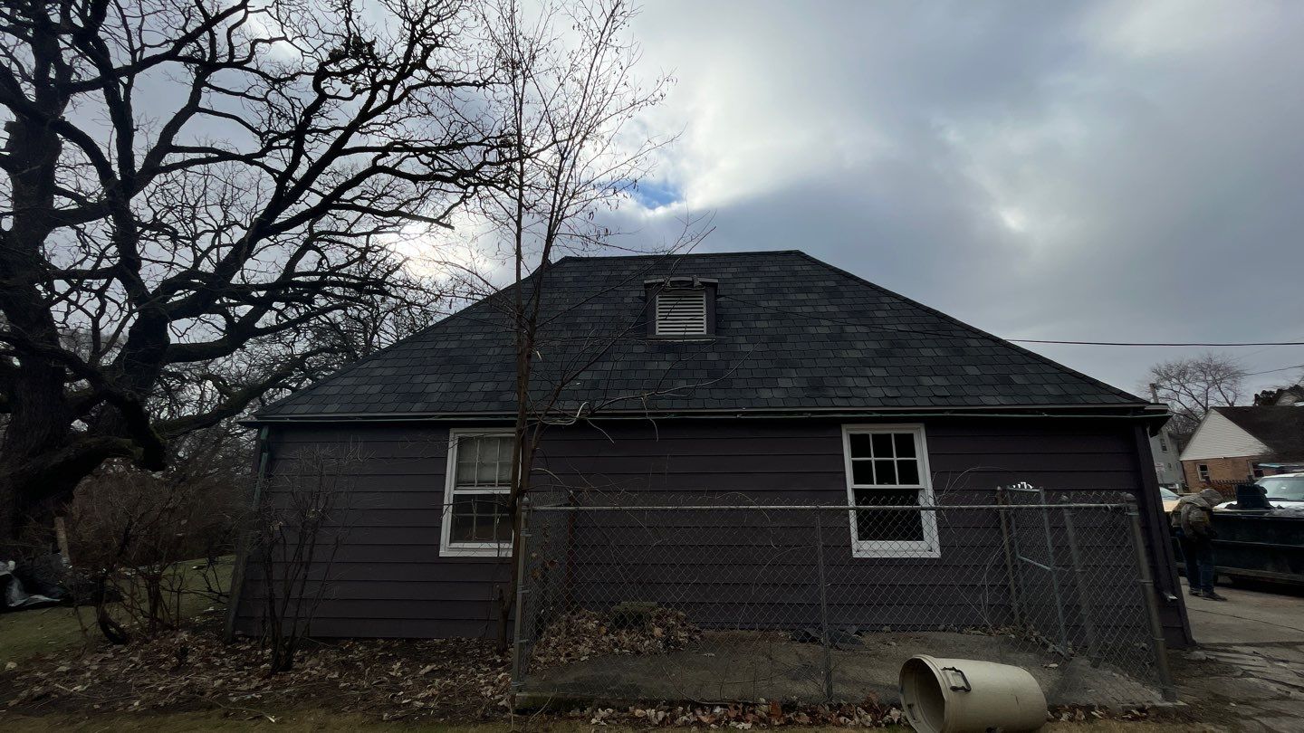 Slate Roof Removal using Atlas Storm Master Slate by Total Exteriors