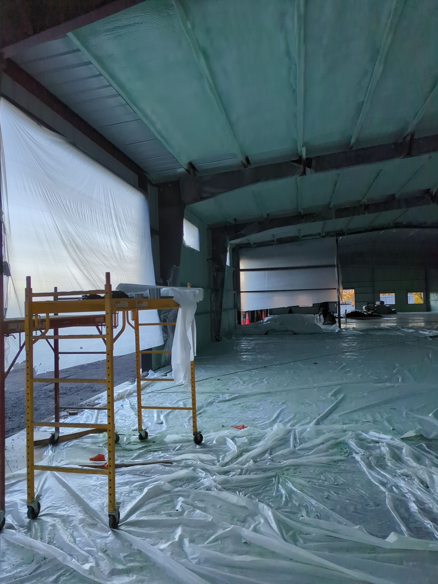 Commercial Building using Closed Cell Spray Foam by NYS Foam & Energy