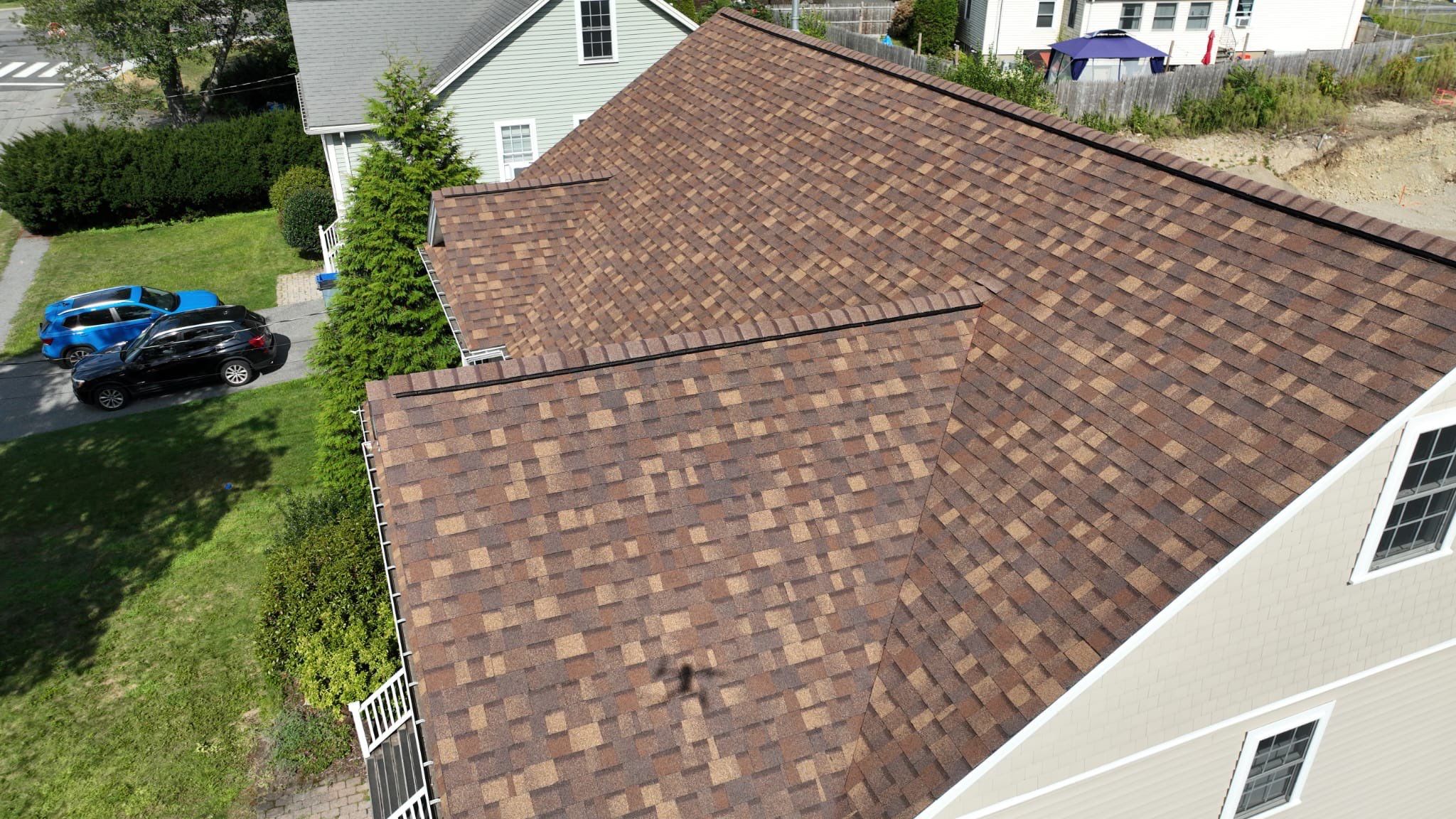 Full Roof Replacement in Waltham, MA – Owens Corning Duration, Desert Rose by JOHNNYS PRO