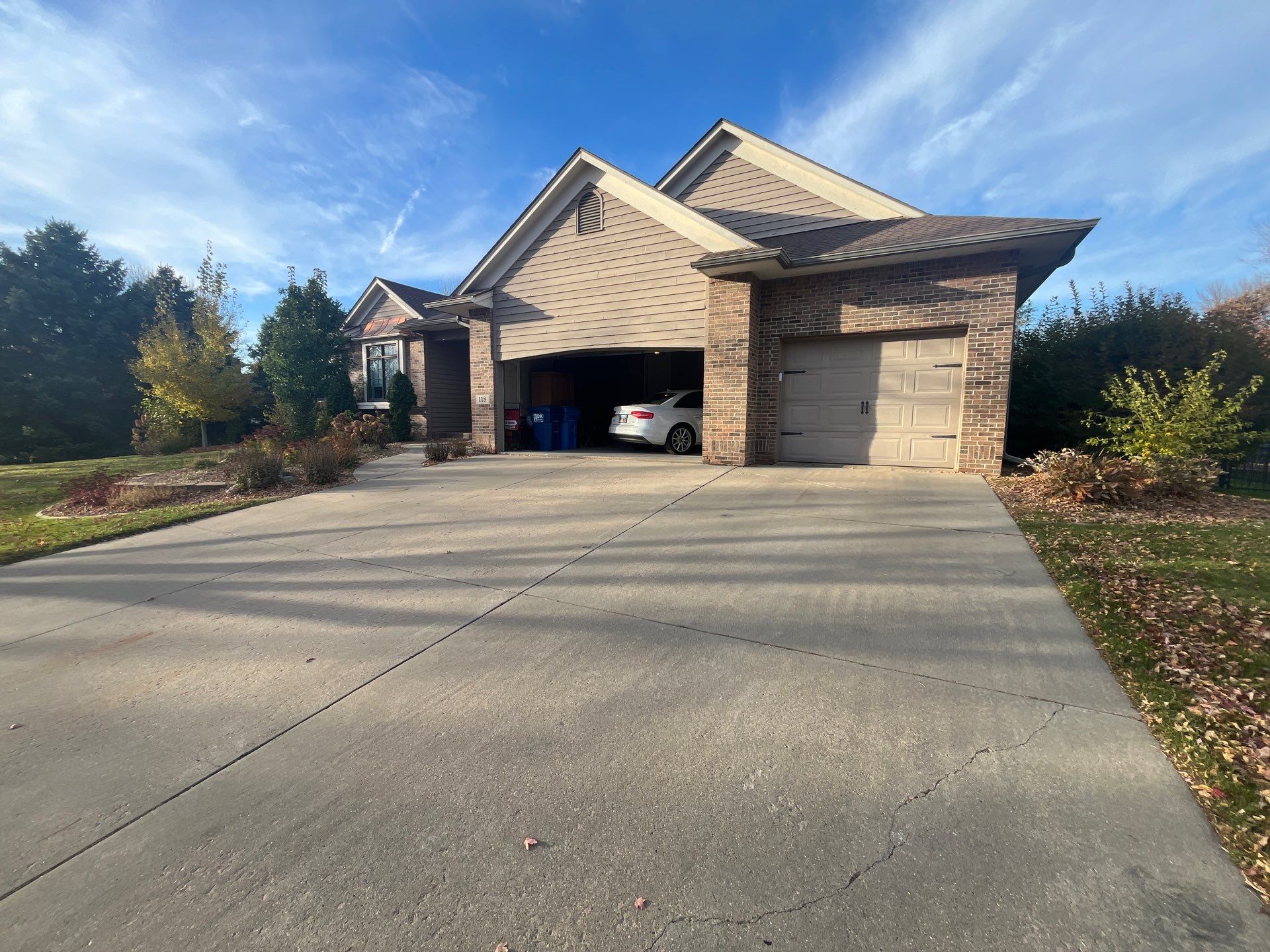 Exterior Painting Project in Sioux Falls by Select Painting, Coatings & Garage Cabinets