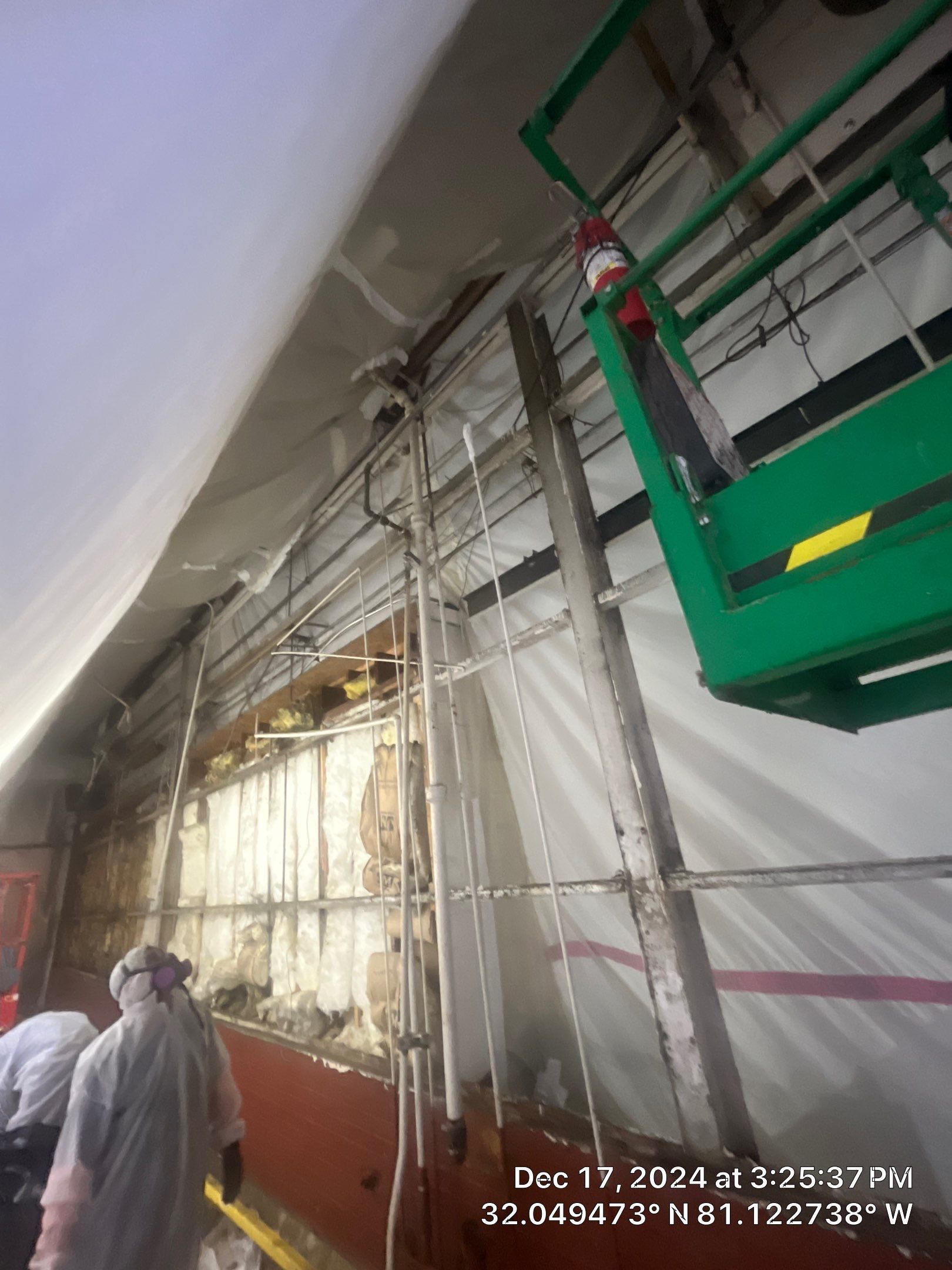 Transite Paneling Commercial Abatement by EAS Environmental, LLC.