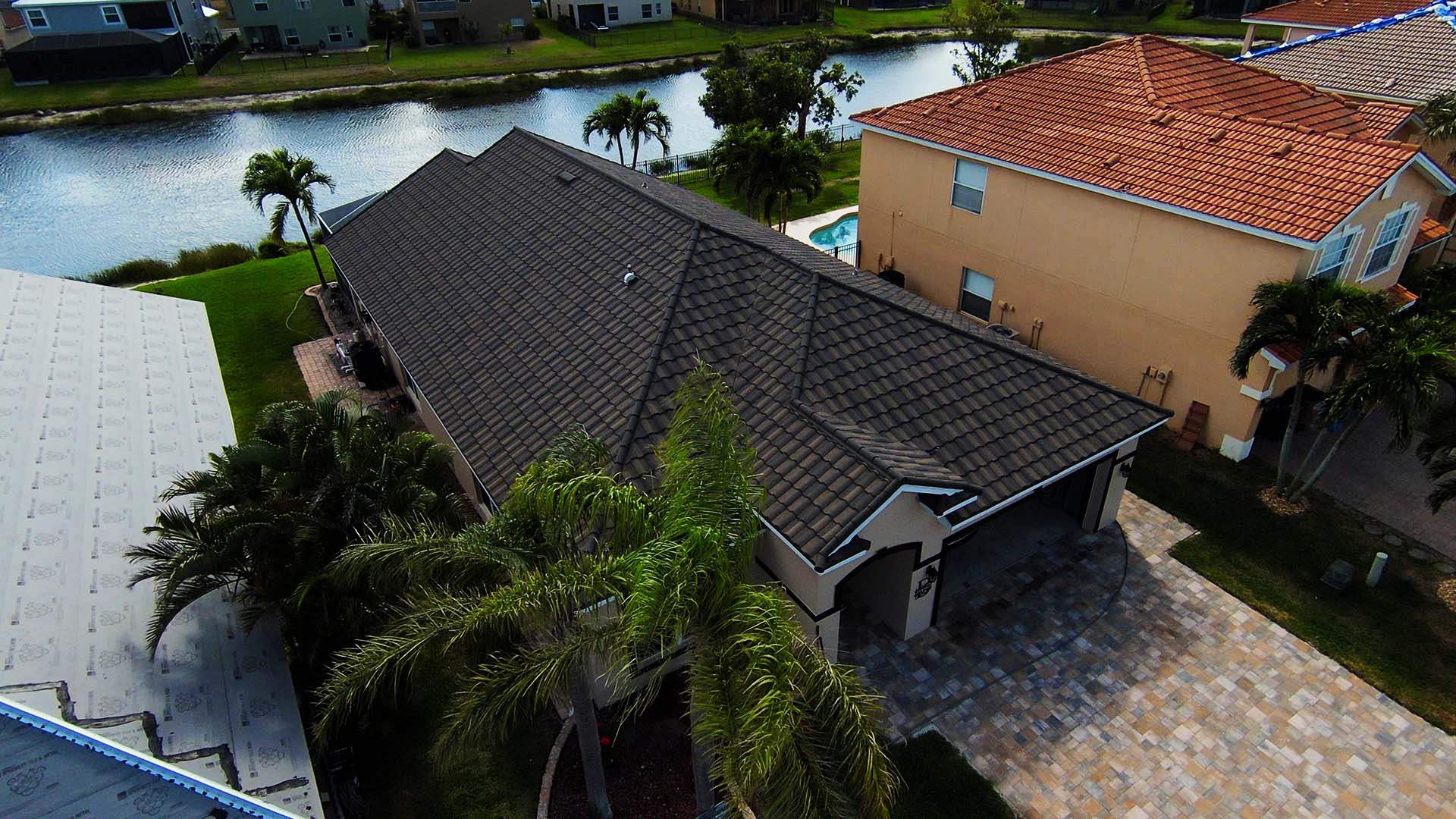 Residential Roofing Installation using Westlake (Boral) Stone Coated Steel by Four Peaks Roofing