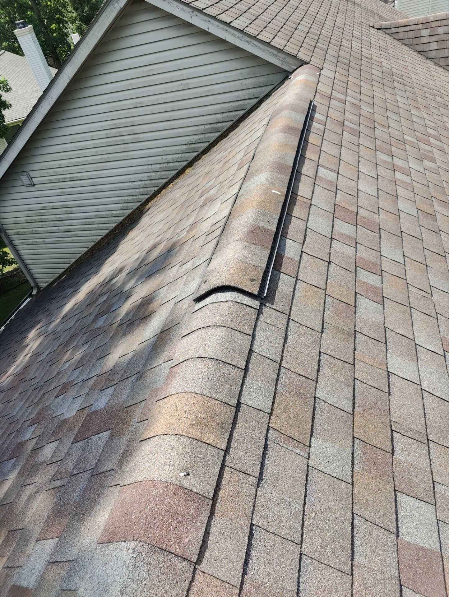 Roof Replacement using CertainTeed Landmark Max Def Shenandoah by 180 Contractors