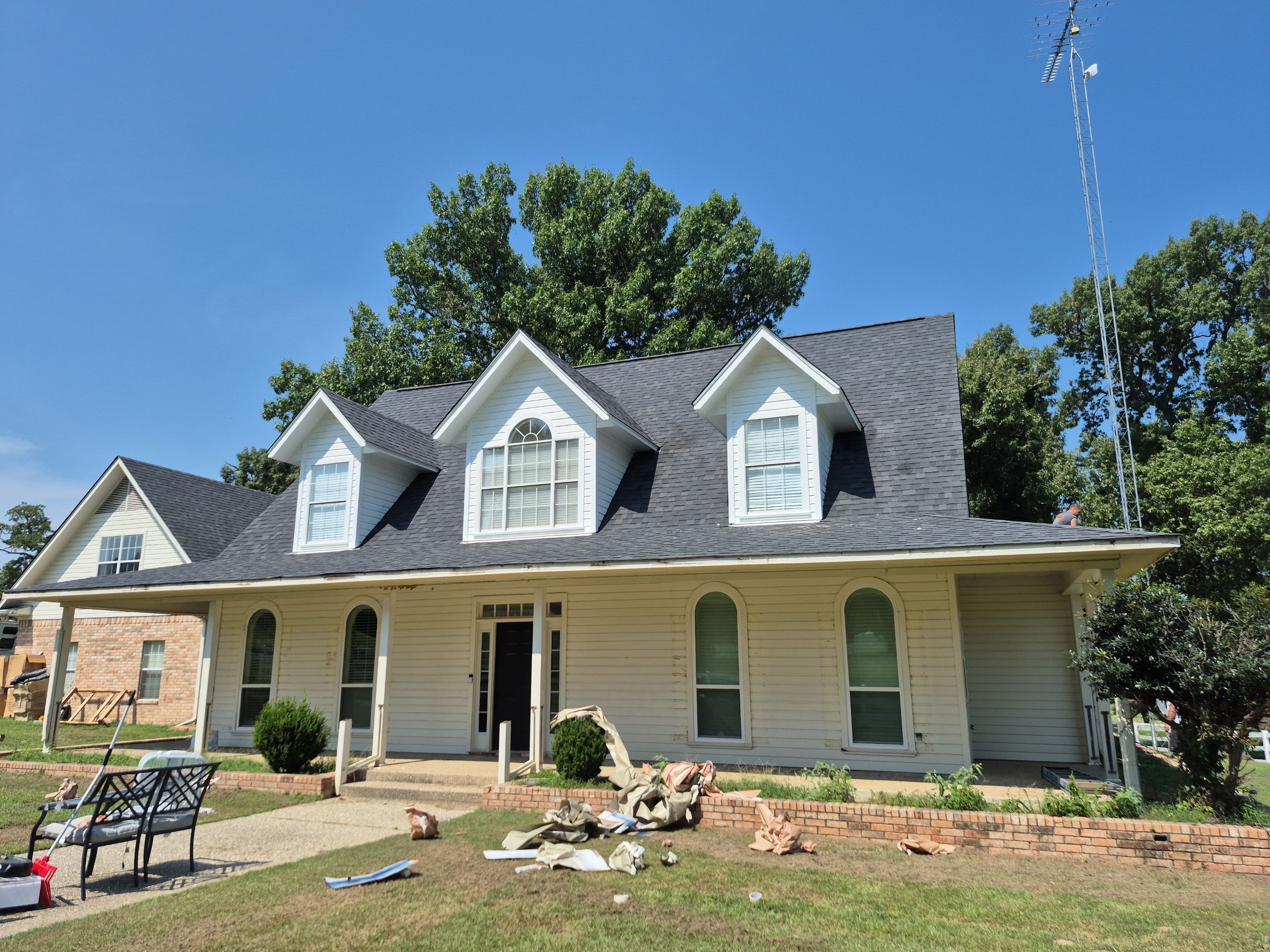 Exterior Painting in Ben Wheeler, TX | House & Front Porch Refresh by Quality Coats Painting