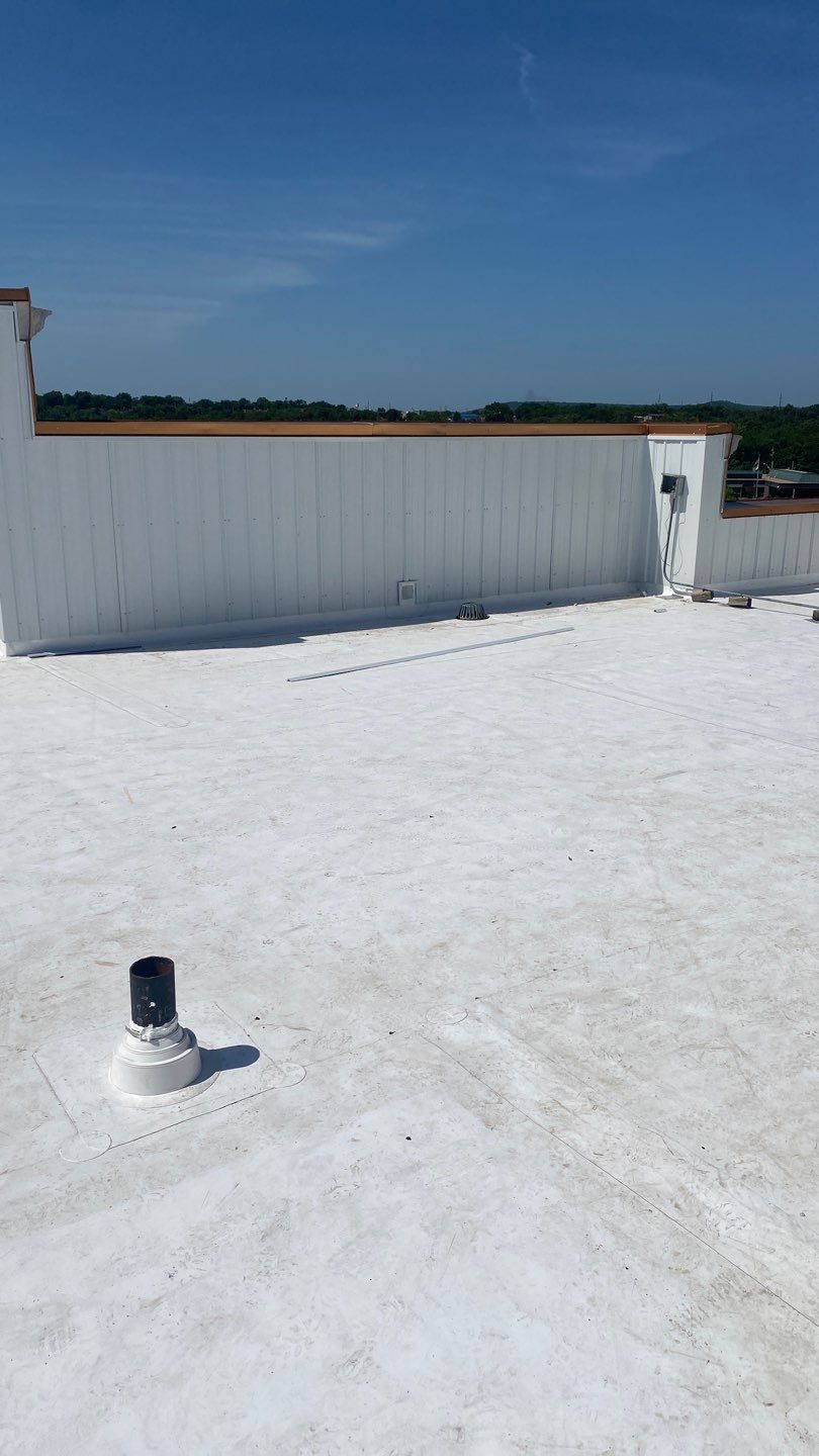 TPO Project in McAlester by Decor Roofing & Restoration