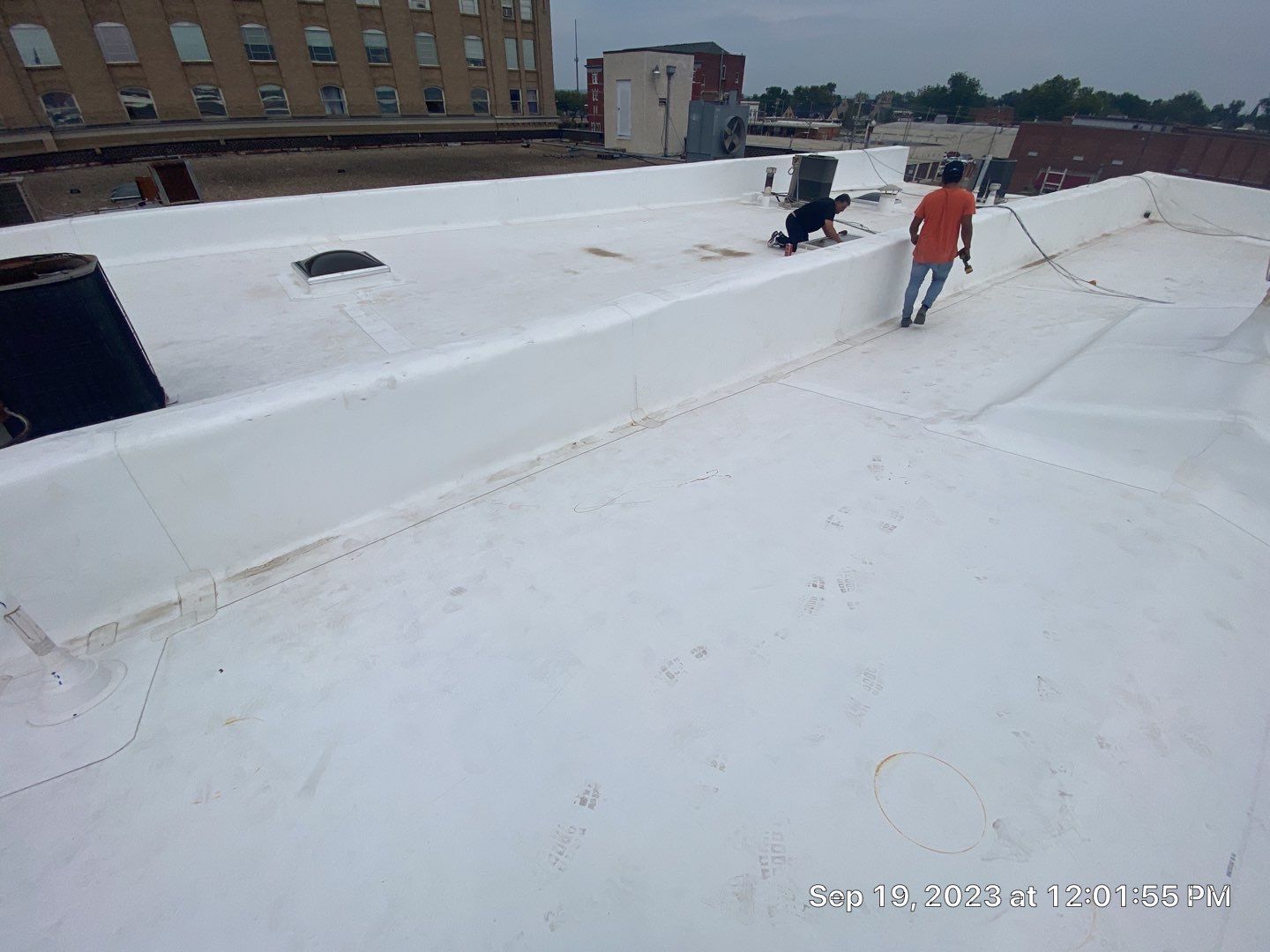TPO Project in Fort Smith by Decor Roofing & Restoration