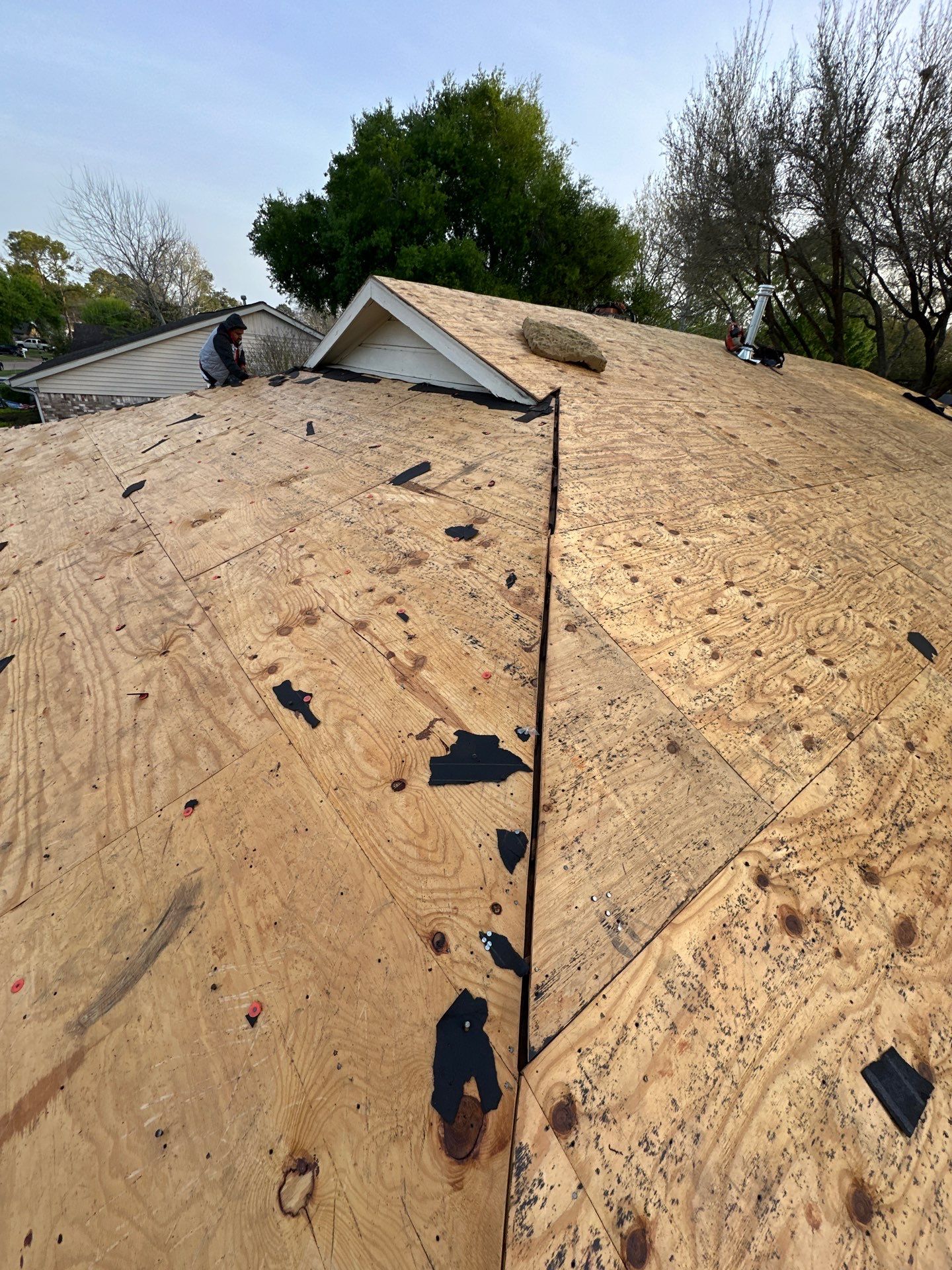 Project in Houston by Motion Roofing