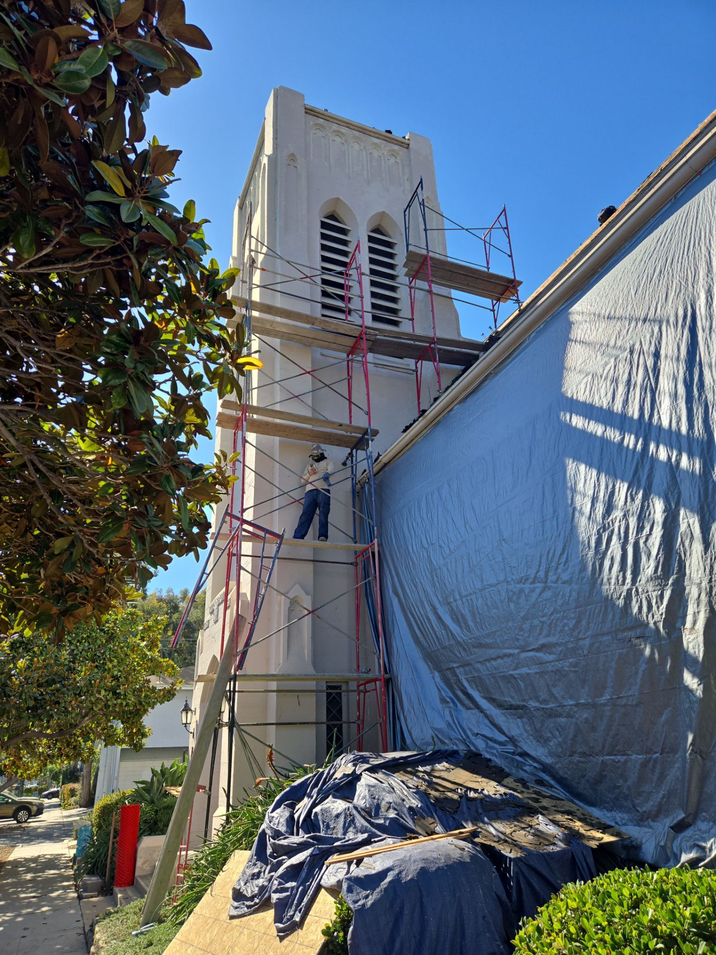 100 Yr Old Church in Need of a New Roof by West Coast Roofing Los Angeles