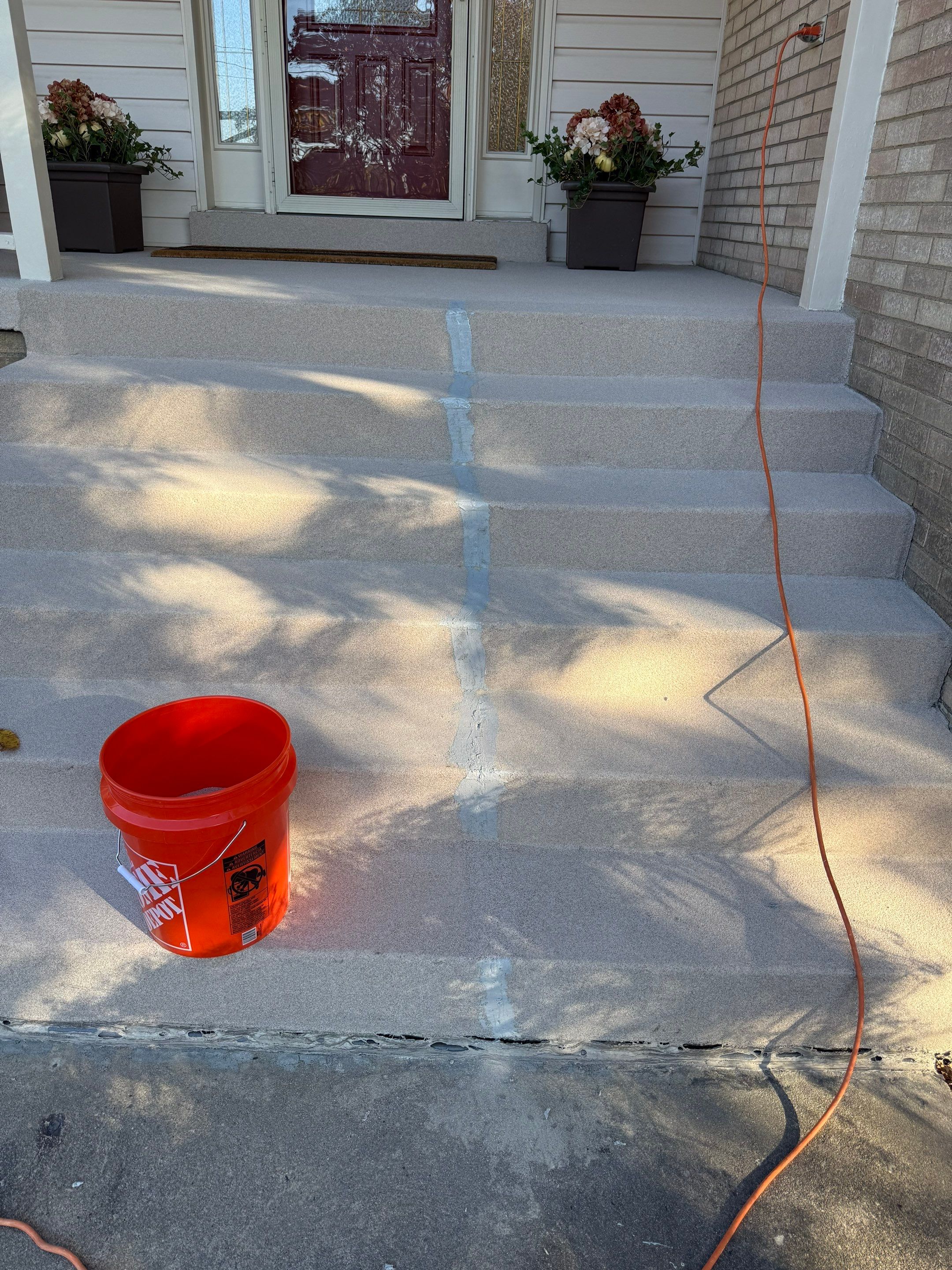 Porch, steps and Garage Project in Crafton by Floors in a Day, Inc