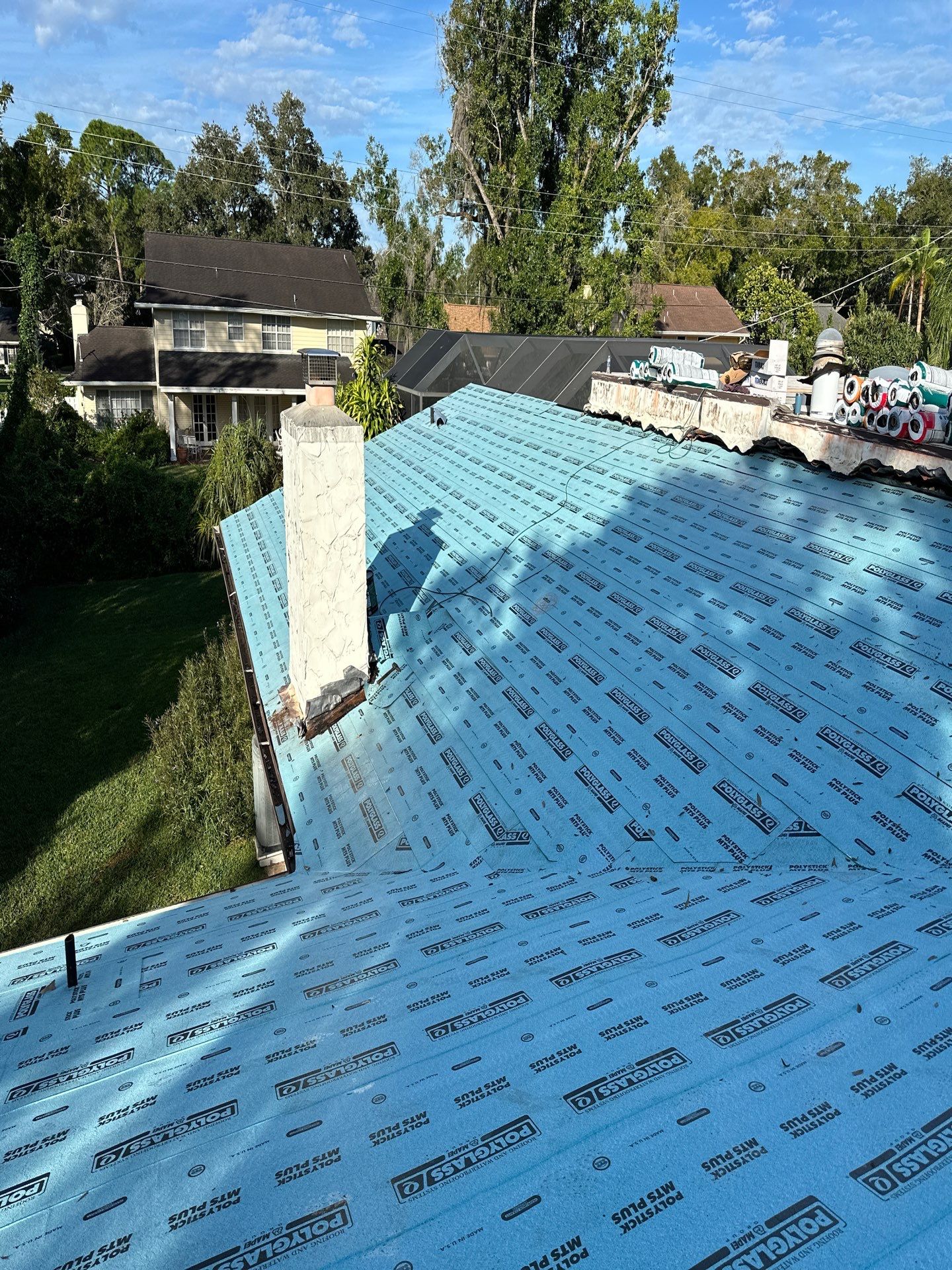 Residential Re-Roof using MS Metals, Copper Penny, Standing Seam. by First Due Roofing