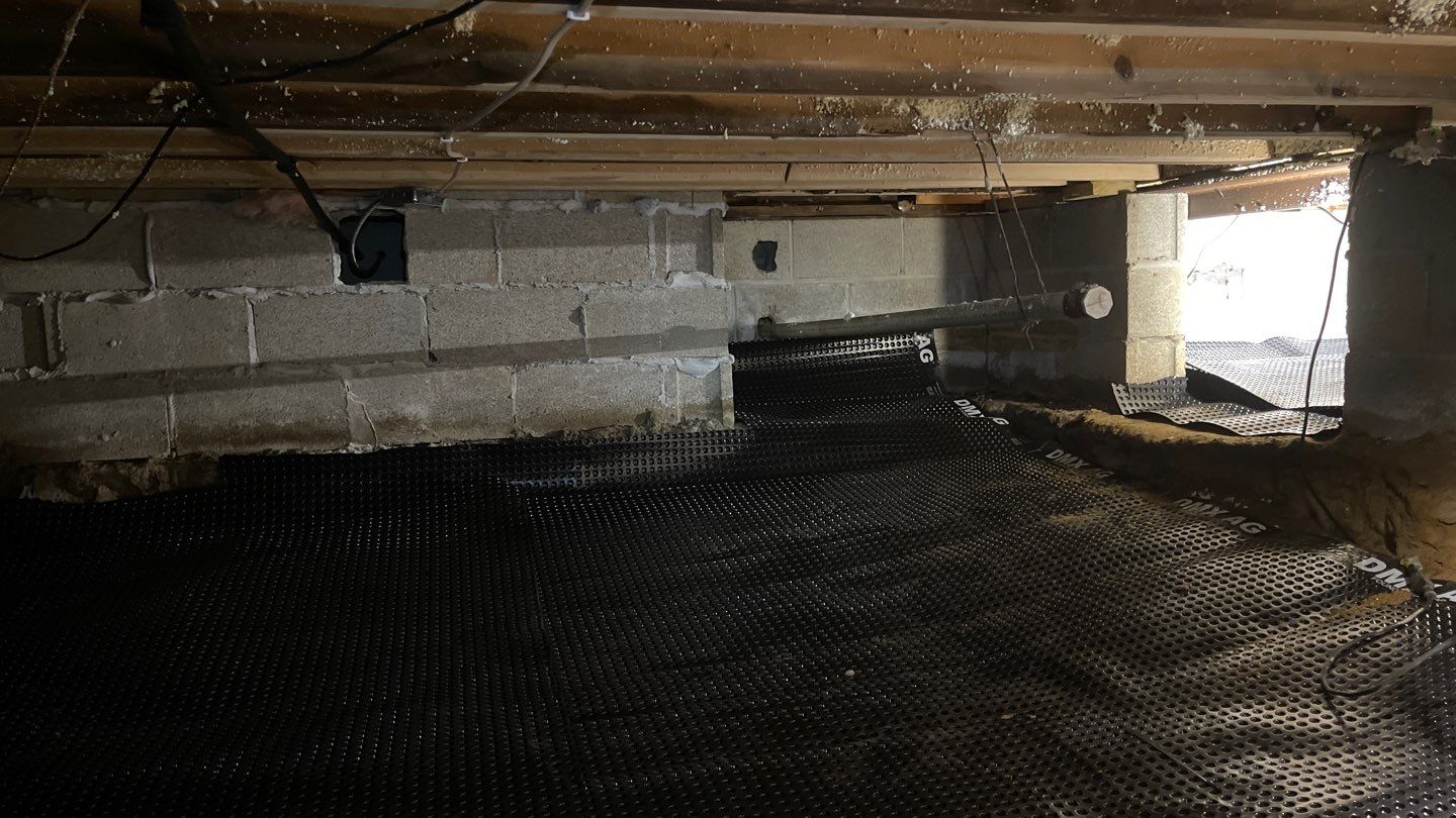 Crawl Space Work and Encapsulation by Toledo Basement Repair