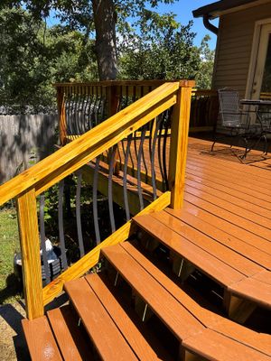 Wood Deck using Wood Sealant