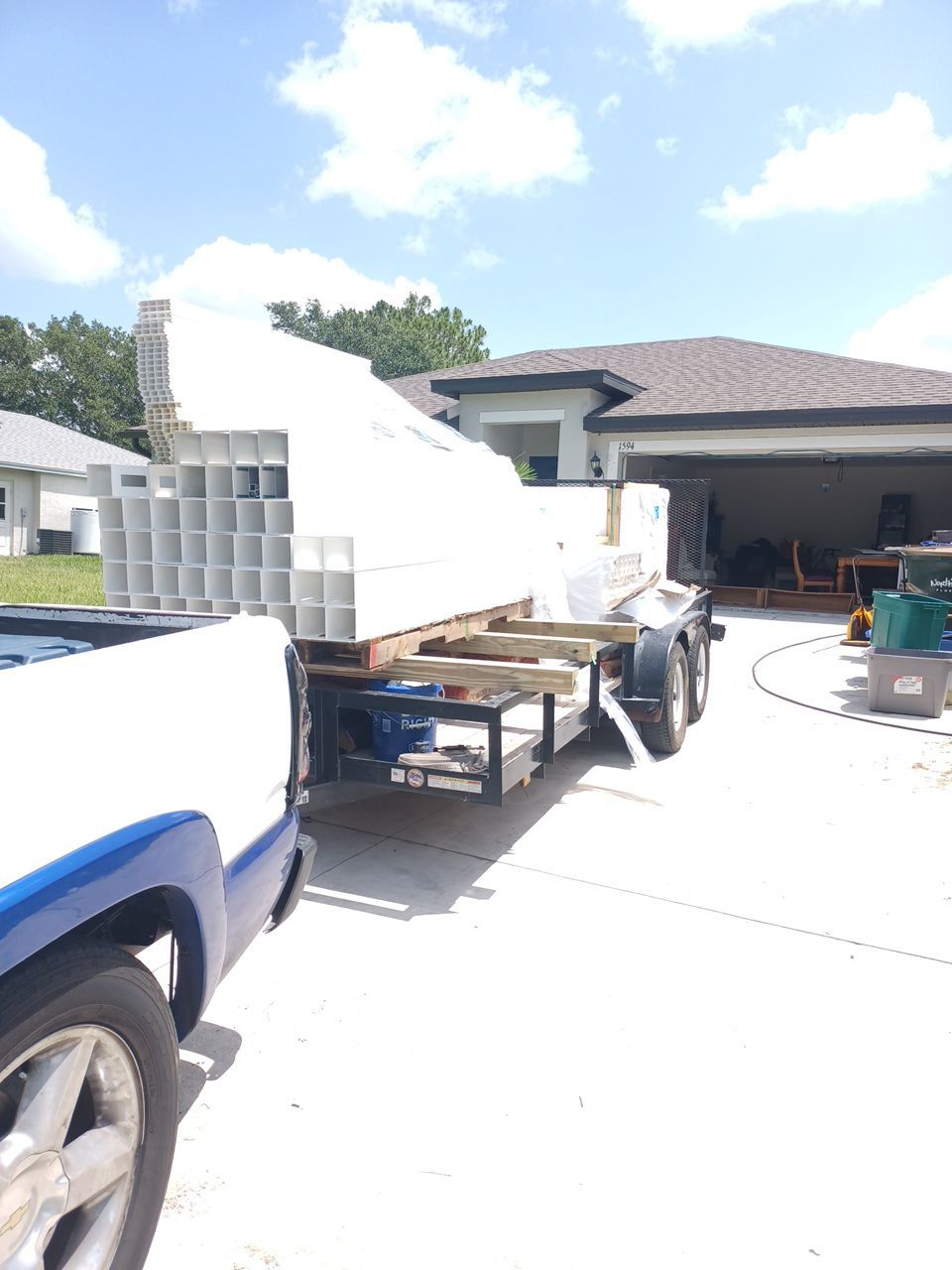North Port, FL 6ft. Tall White Vinyl Privacy Fence  by Asap fence and gates, LLC