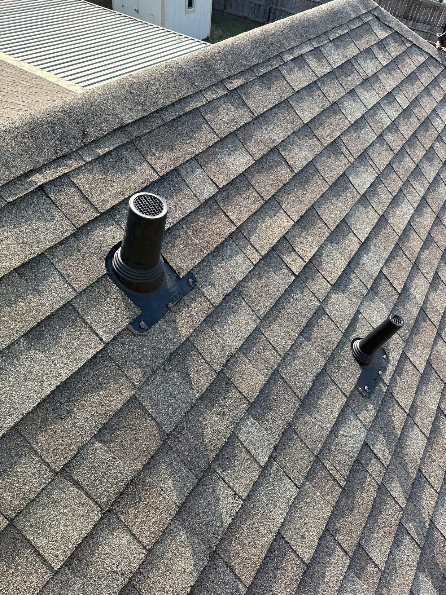 Hail Damage using Owen's Corning Duration (Lifetime) Shingles by Roof Repair Company