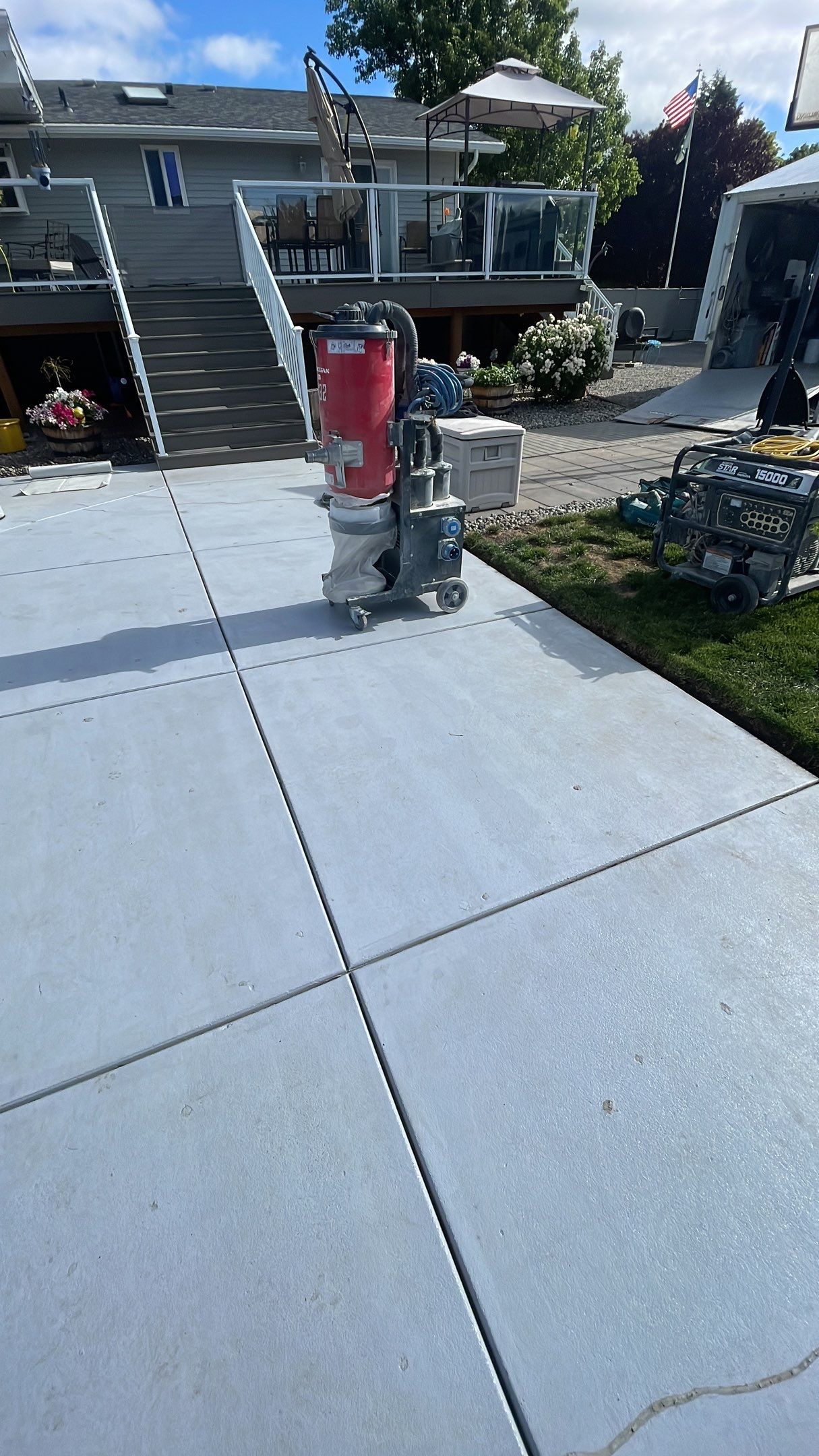 Pool Deck Transformation using Tidal Wave by Croc Coatings, LLC