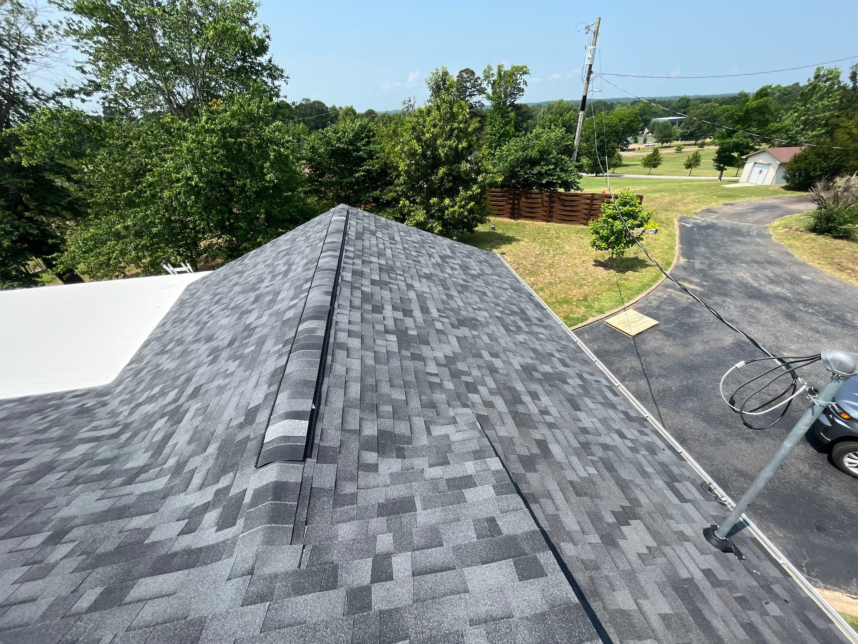 Residential Shingle Reroof using Malarkey Vista by Hostetler Roofing