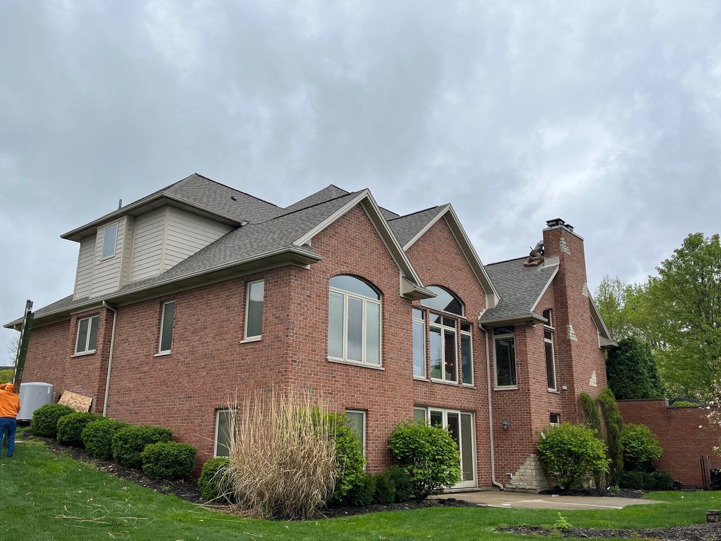 Residential Roofing Installation using GAF Timberline HDZ Weathered Wood by Nitro Roofing and Construction