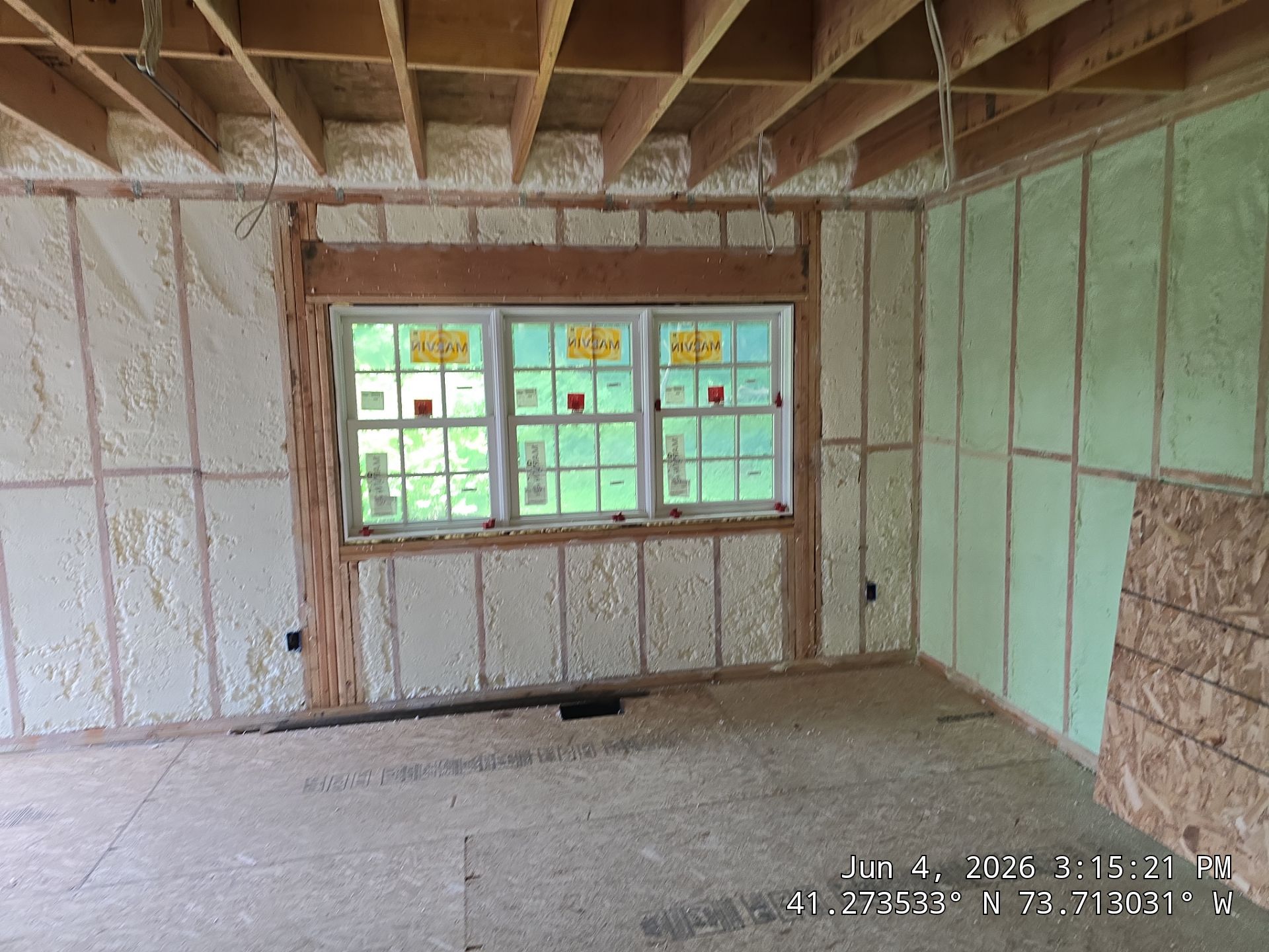Attic, Walls and Rim Joist Insulated with Spray Foam by NYS Foam & Energy