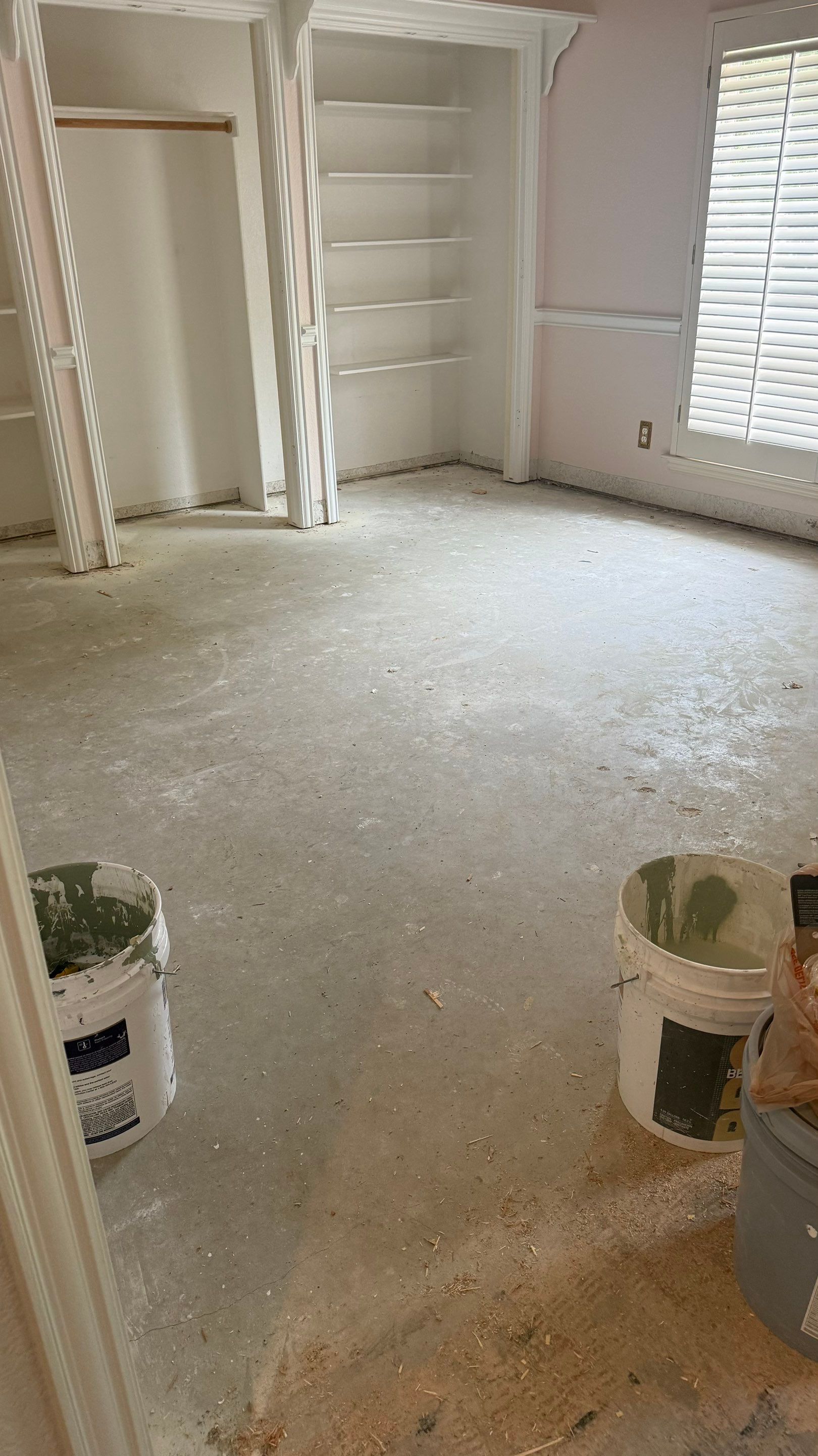 Interior Renovation with Dark Wood Floors and Geometric Fireplace Tile by Simmons Floors