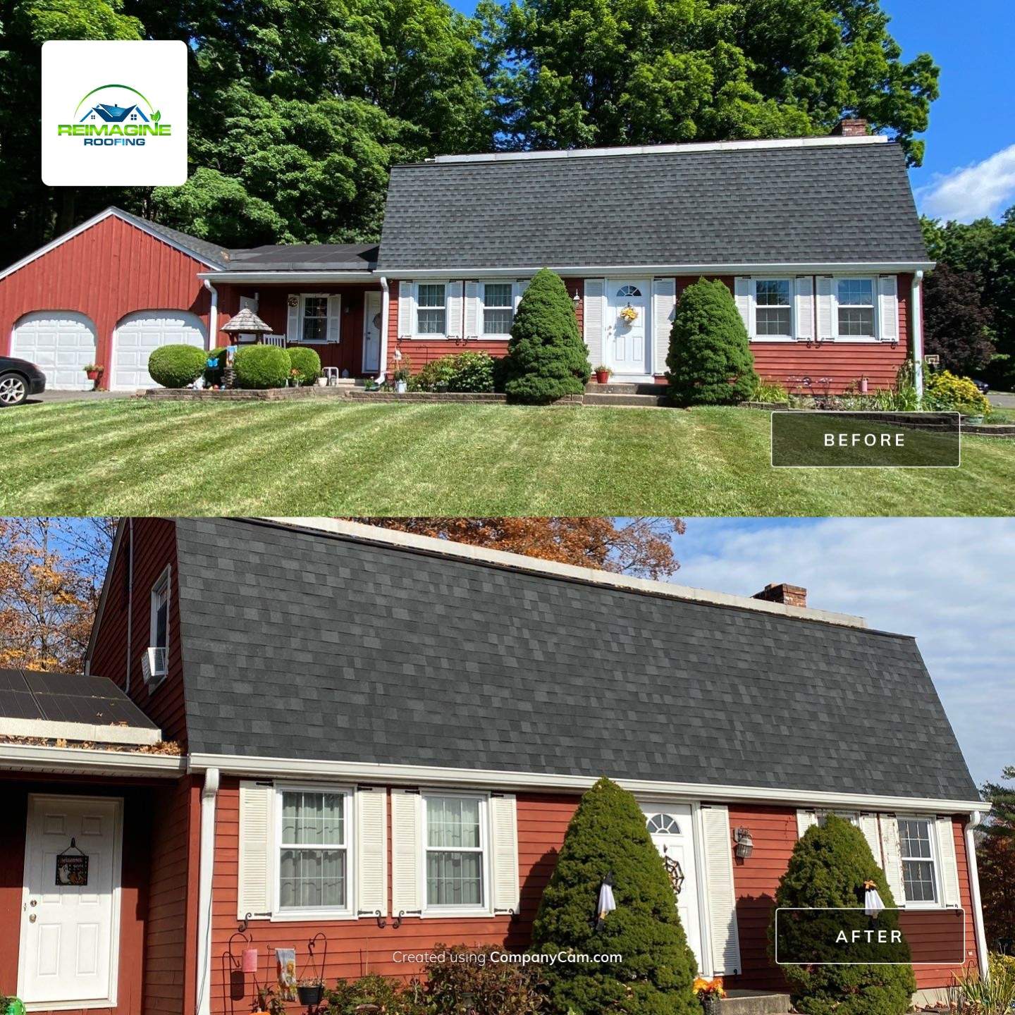 Estate Gray Shingles by Reimagine Roofing