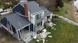 Siding replacement using James Hardie Siding by Window Depot of Annapolis