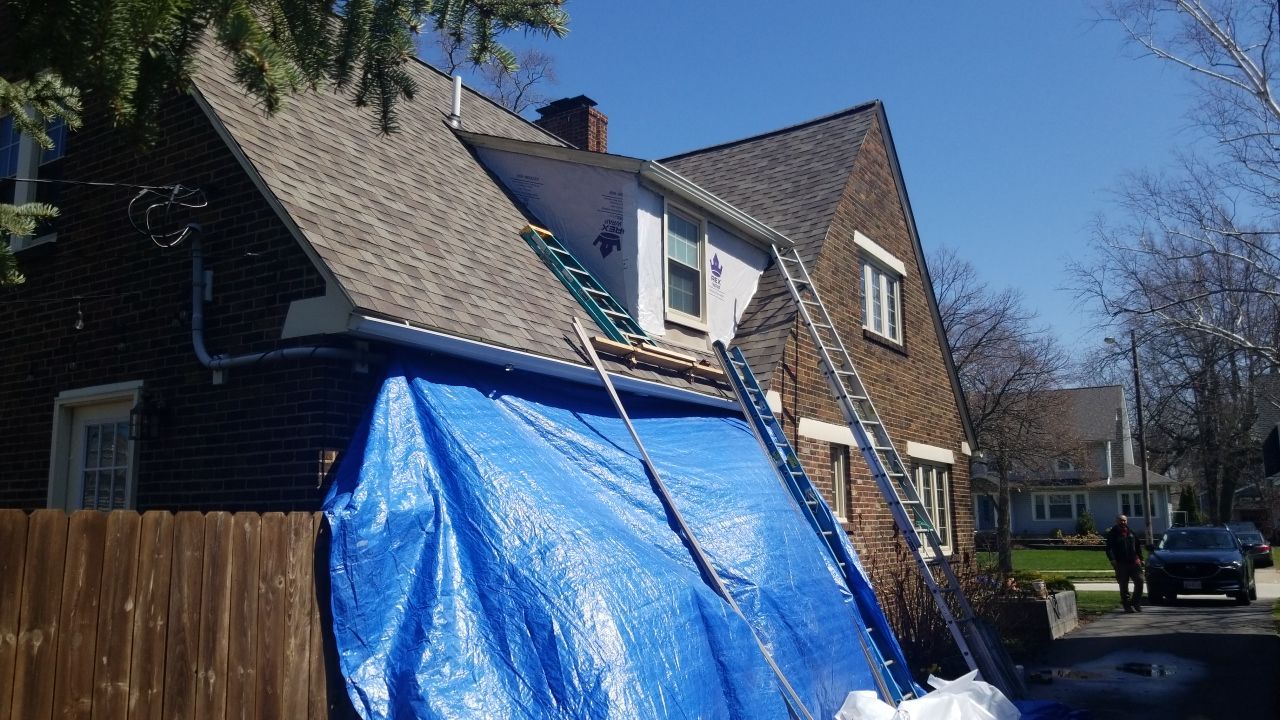 Residential Roofing Installation using Owens Corning inFlow Vent by Absolute Roofing and Construction