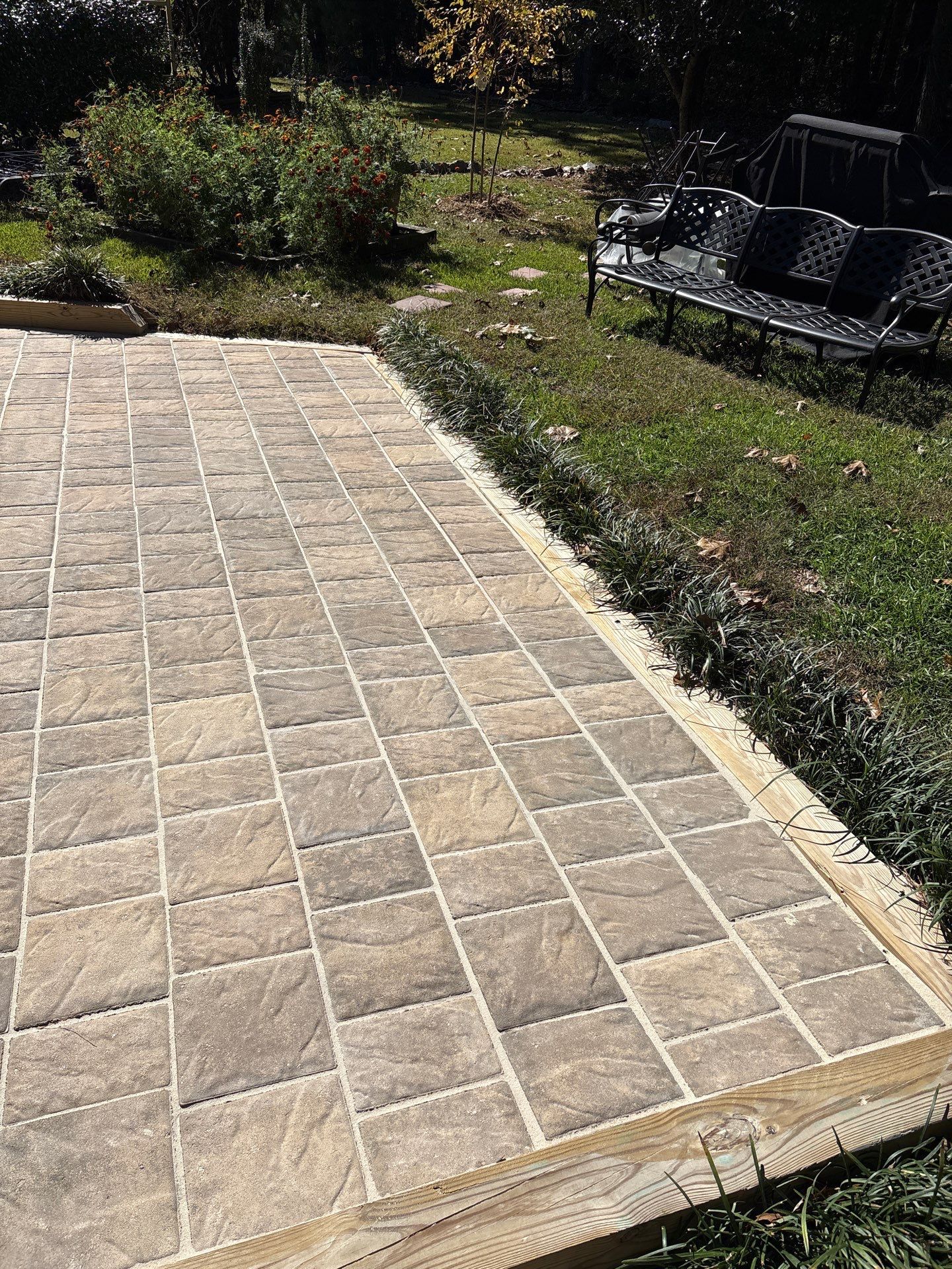 Pavers using TopSeal by DuraSeal