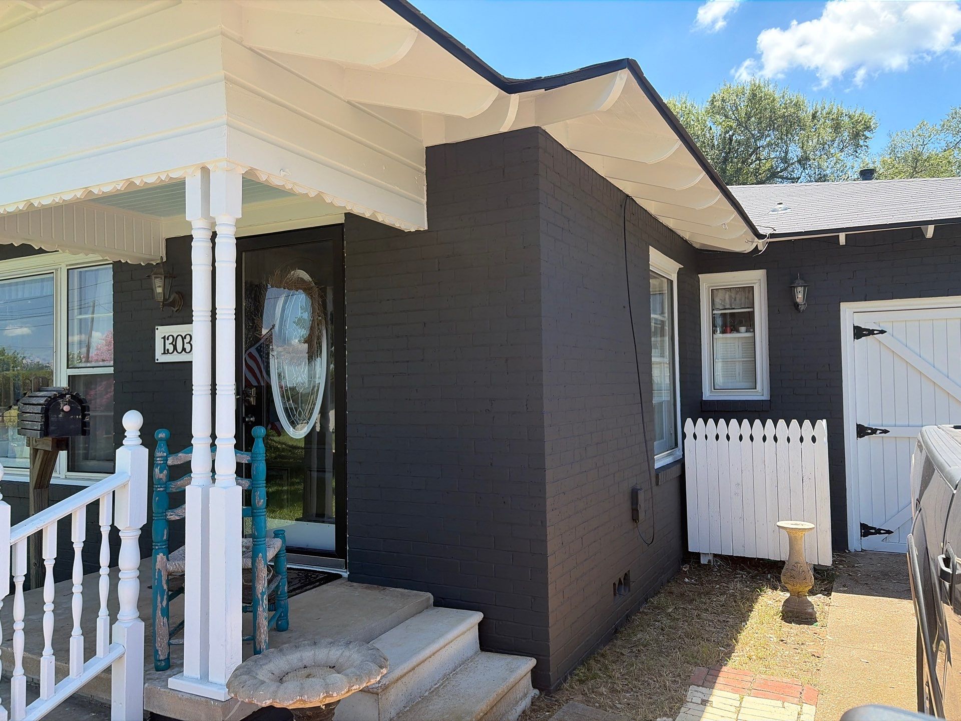 From Forgettable to Modern: An Exterior Brick Paint Job in Tyler TX by Quality Coats Painting