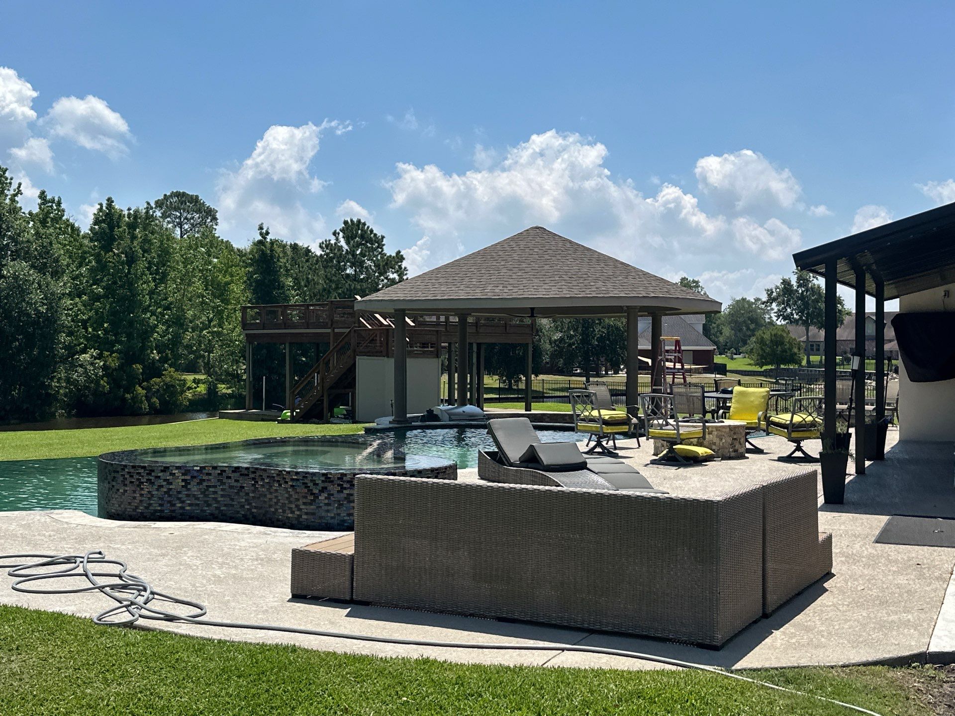 Patio Remodel in Orange County Texas by SophAlx LLC