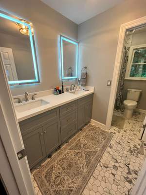 Hall bathroom renovation