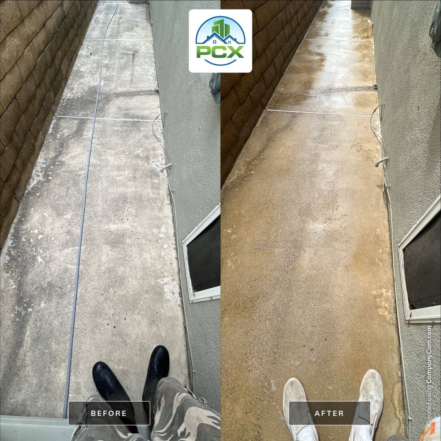 Patio, Walkway, and Brick Wall Pressure Washing in Lake Forest by Property Cleaning Experts