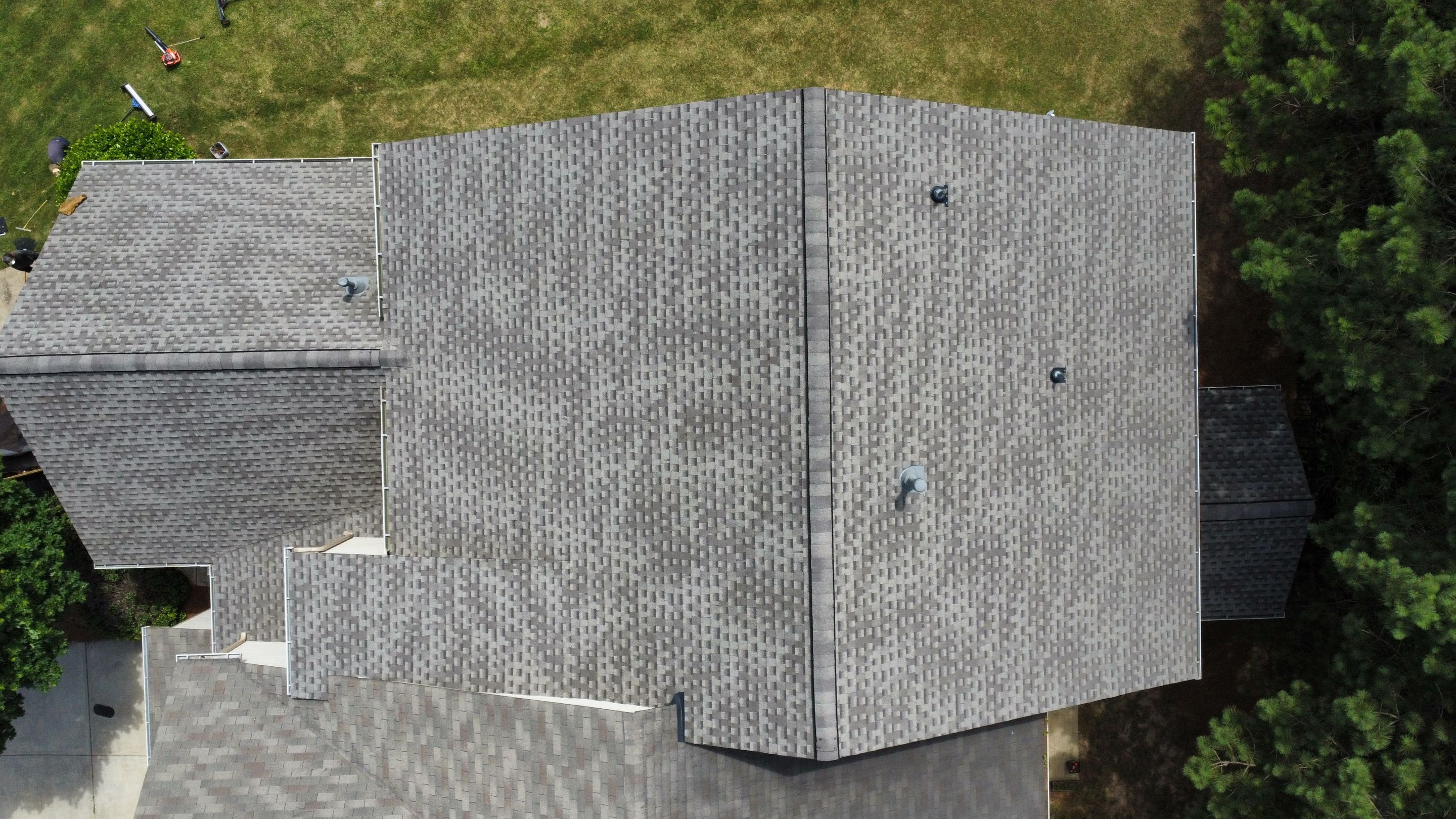 Cumming, GA Roof Replacement GAF Timberline HDZ Weathered Wood by Reset Roofing
