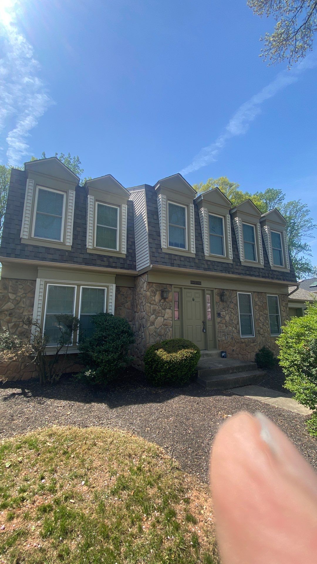 Burke: Residential Roof Replacement with CertainTeed Landmark Pro in Max Def Weathered Wood by RM Banning, Inc.