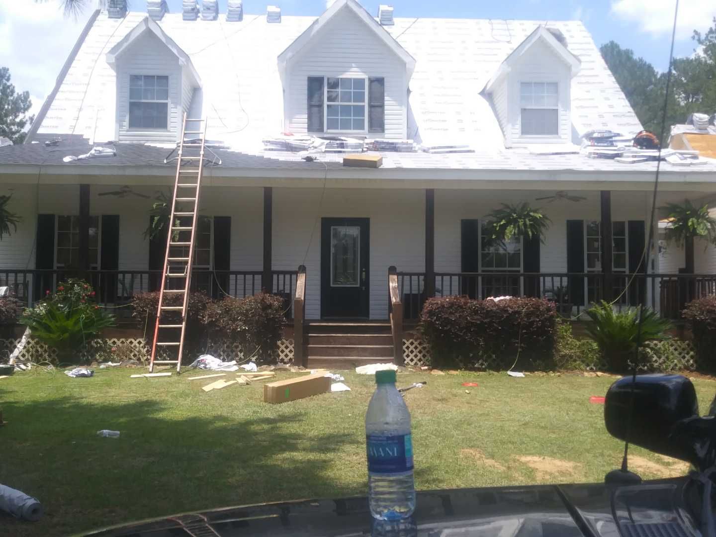 Residential Roofing Installation using Roof Replacement by American Roofing & Construction LLC