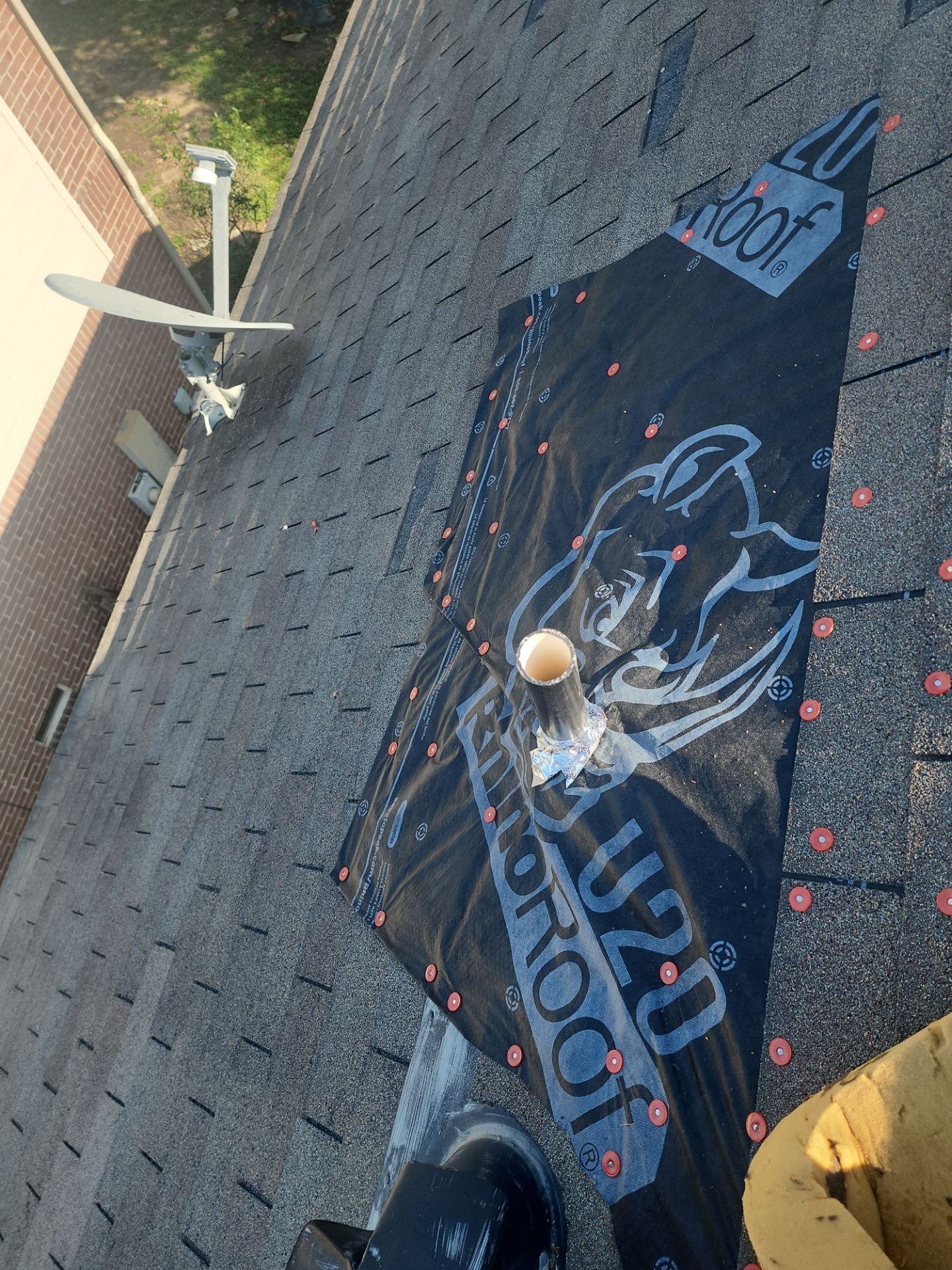 Residential Roofing Repair using Owen's Corning Duration (Lifetime) Shingles by Roof Repair Services LLC