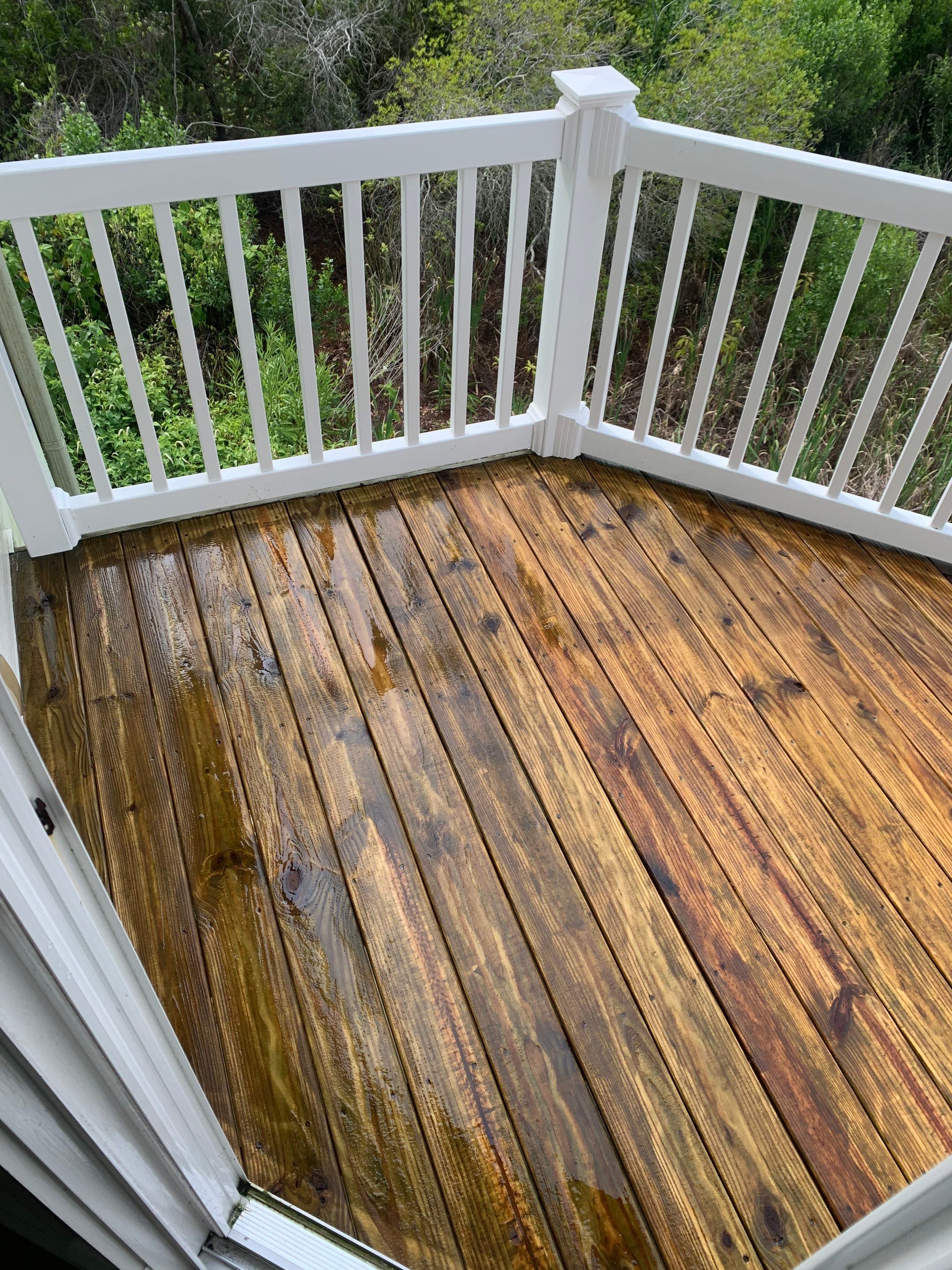 Dock, decks and carport using wood and concrete sealer by DuraSeal